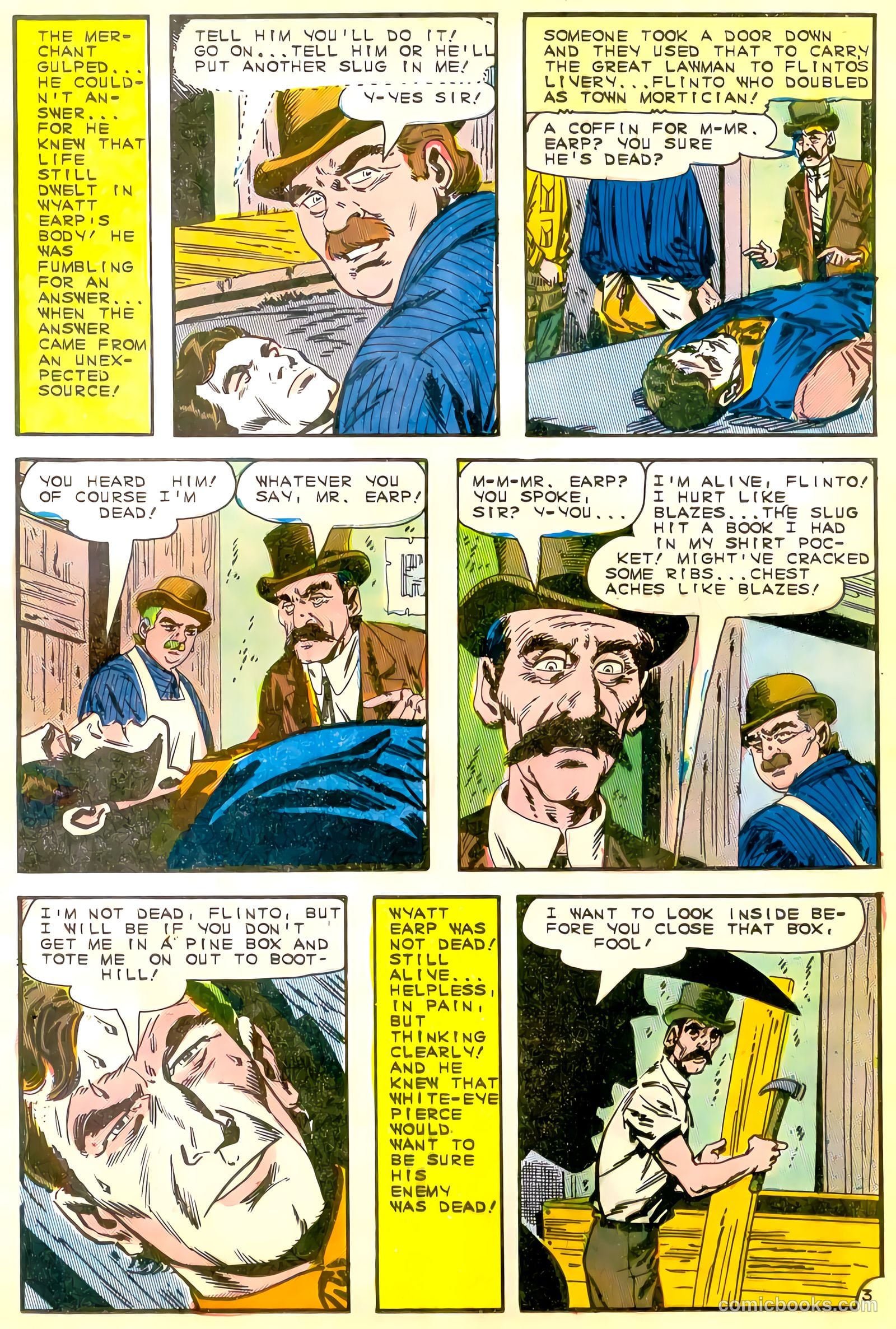 Wyatt Earp, Frontier Marshal #60 — page 17 of 36