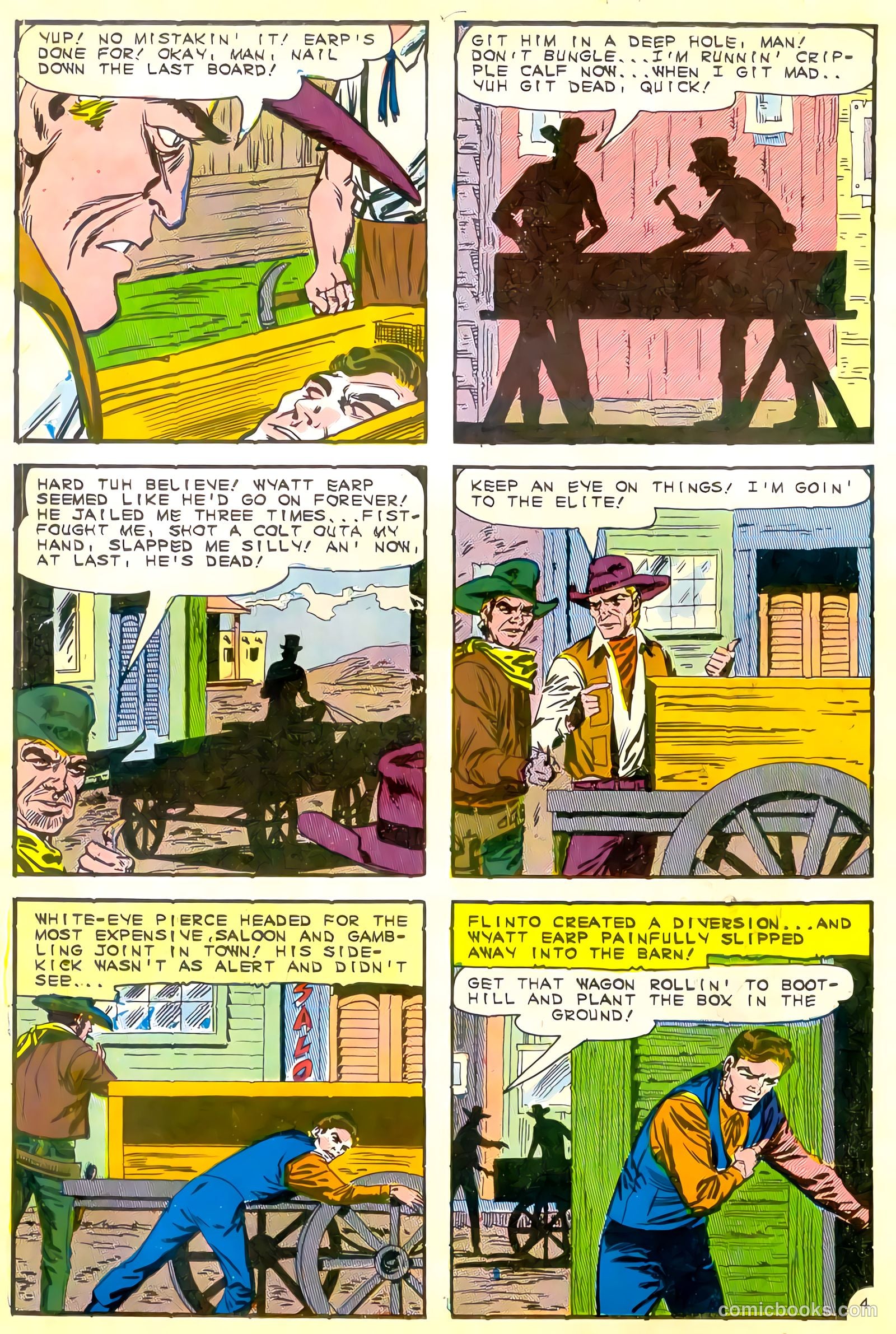 Wyatt Earp, Frontier Marshal #60 — page 18 of 36