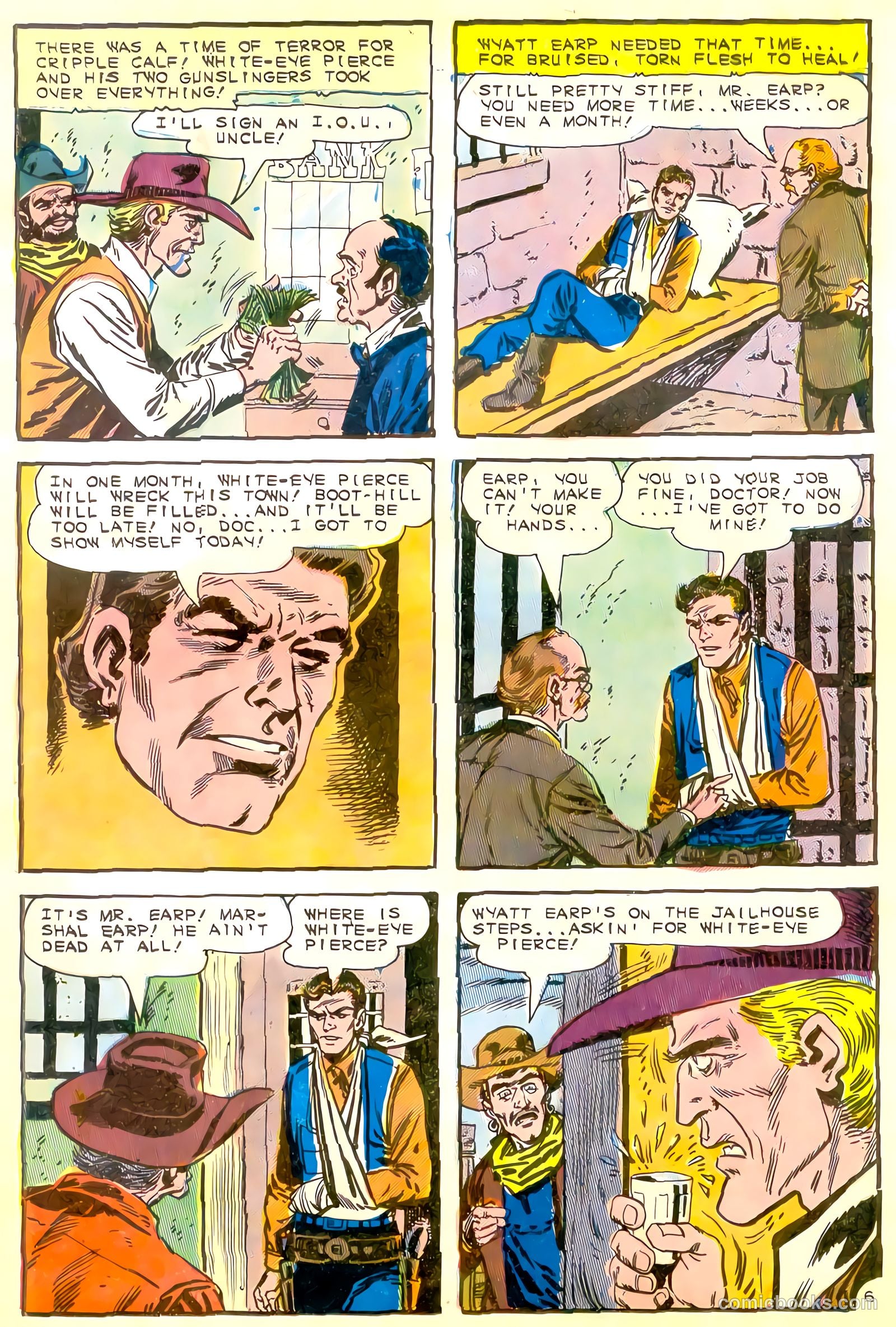 Wyatt Earp, Frontier Marshal #60 — page 20 of 36