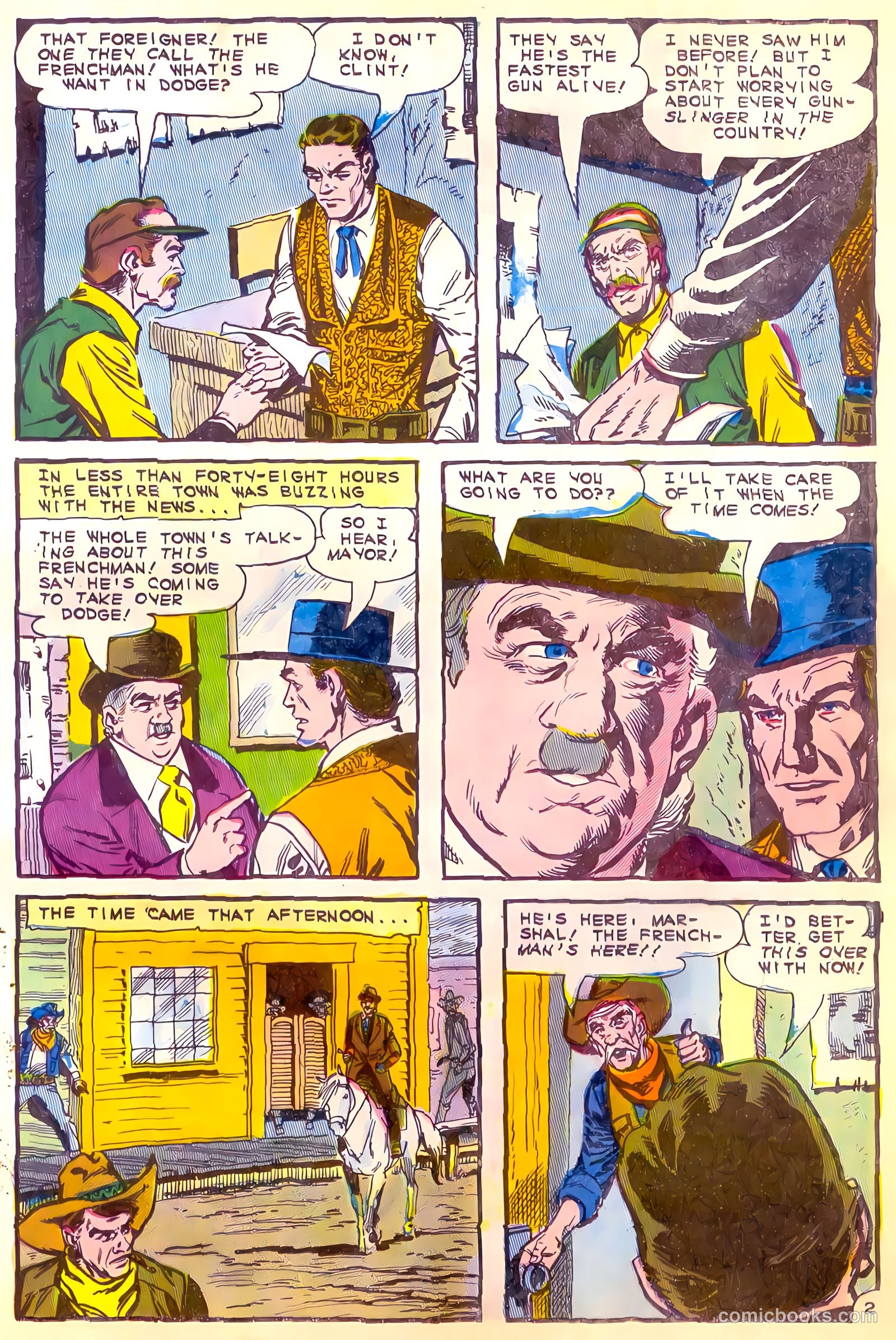 Wyatt Earp, Frontier Marshal #60 — page 25 of 36