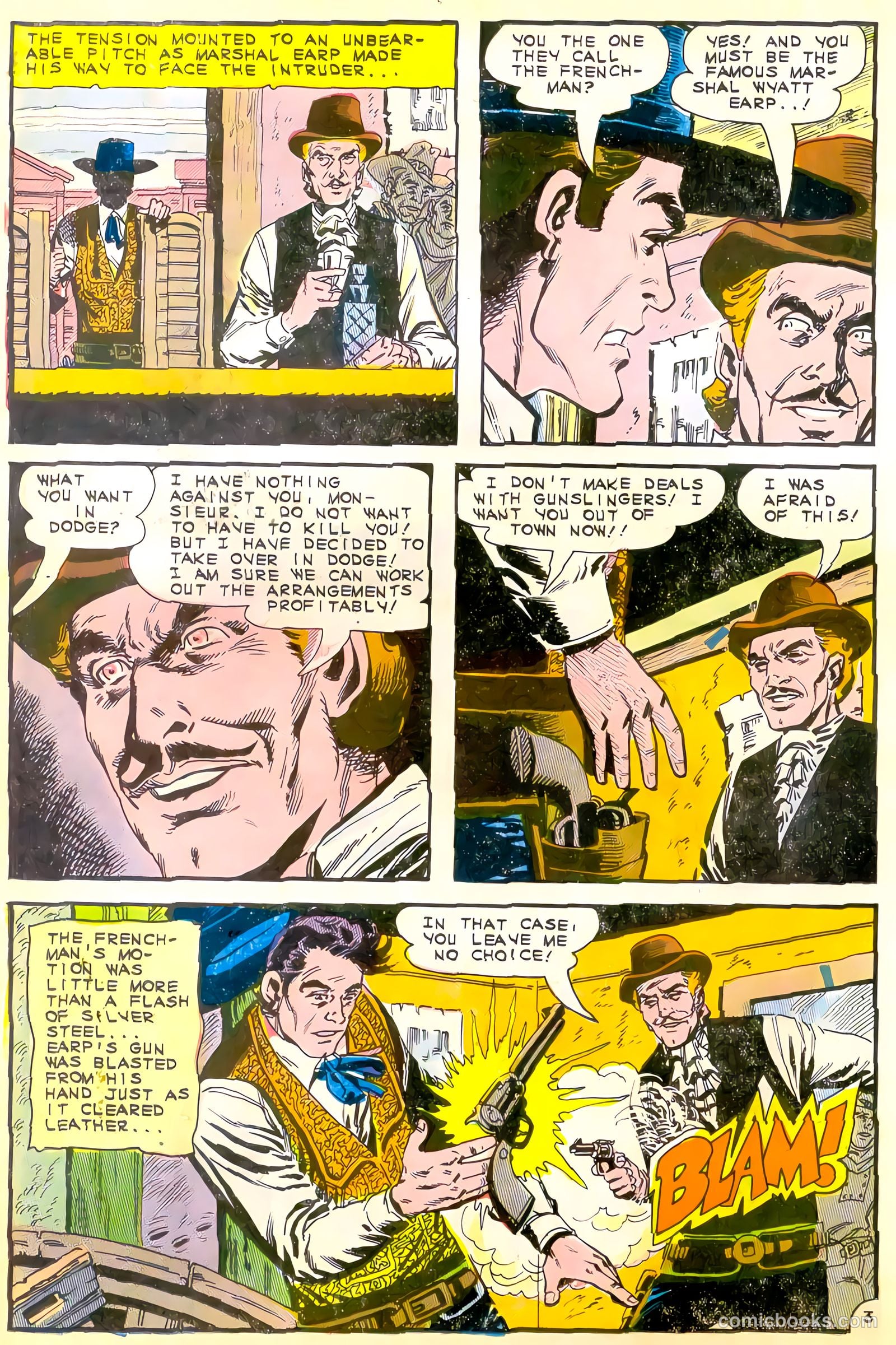 Wyatt Earp, Frontier Marshal #60 — page 26 of 36