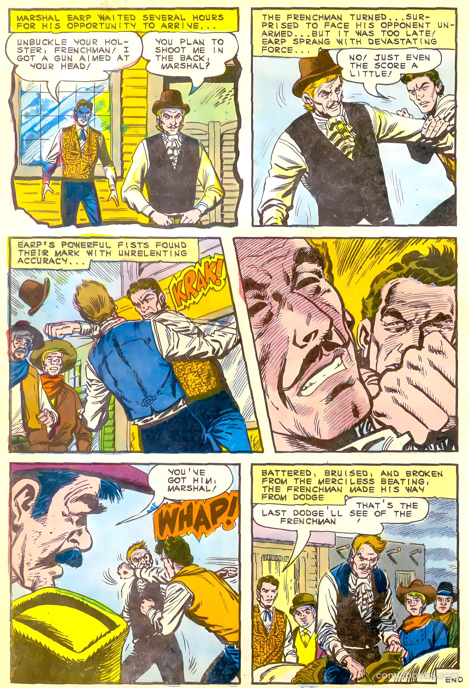 Wyatt Earp, Frontier Marshal #60 — page 28 of 36