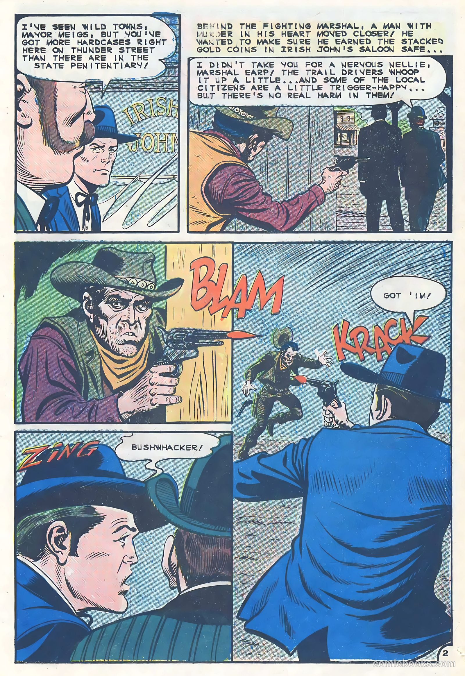 Wyatt Earp, Frontier Marshal #61 — page 4 of 36