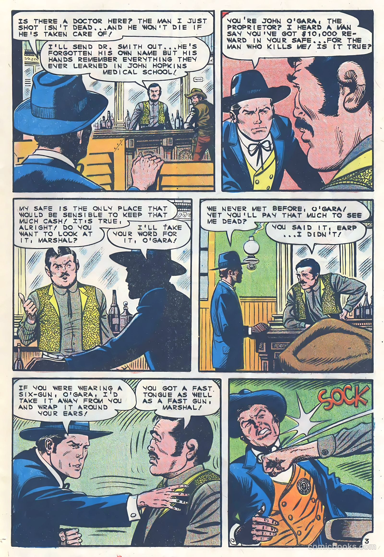 Wyatt Earp, Frontier Marshal #61 — page 5 of 36