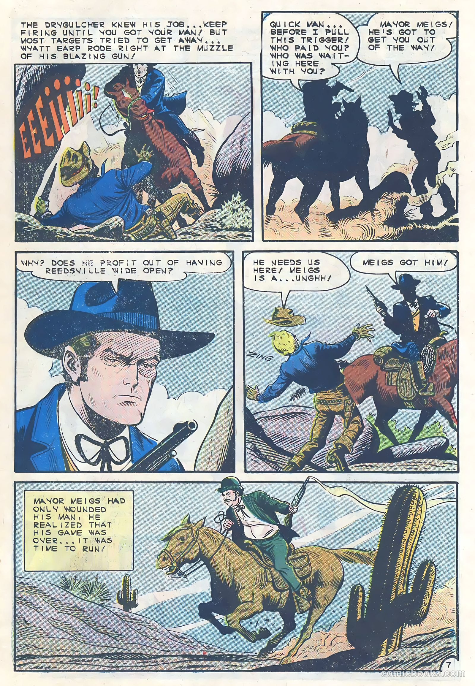 Wyatt Earp, Frontier Marshal #61 — page 11 of 36
