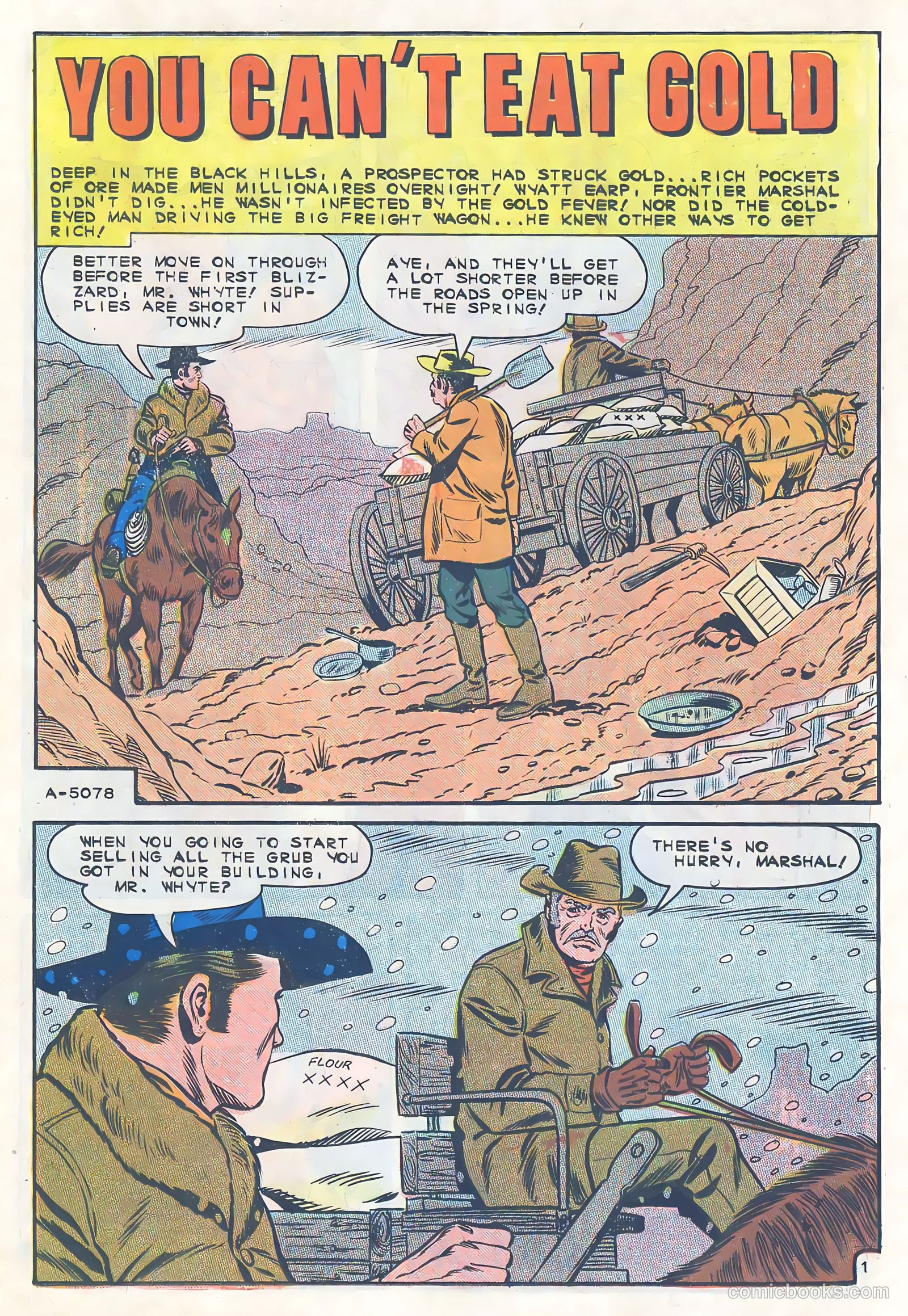 Wyatt Earp, Frontier Marshal #61 — page 15 of 36
