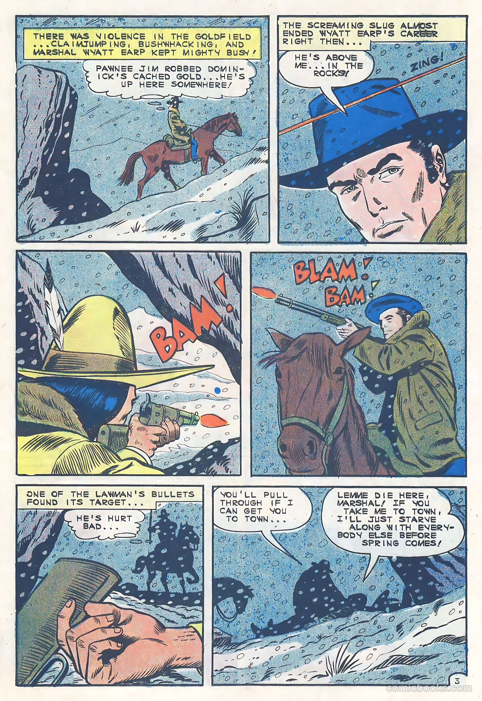Wyatt Earp, Frontier Marshal #61 — page 17 of 36