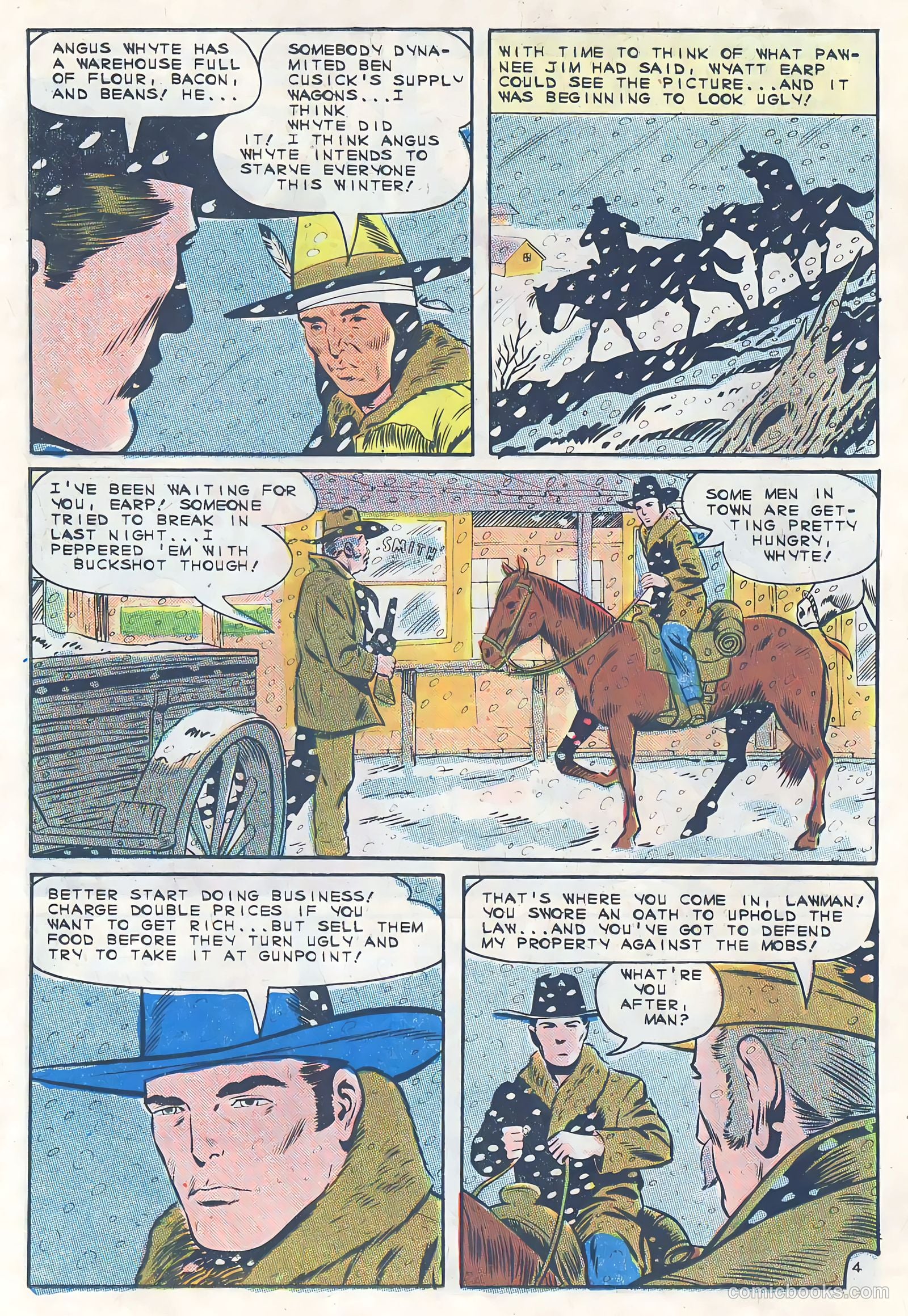 Wyatt Earp, Frontier Marshal #61 — page 18 of 36