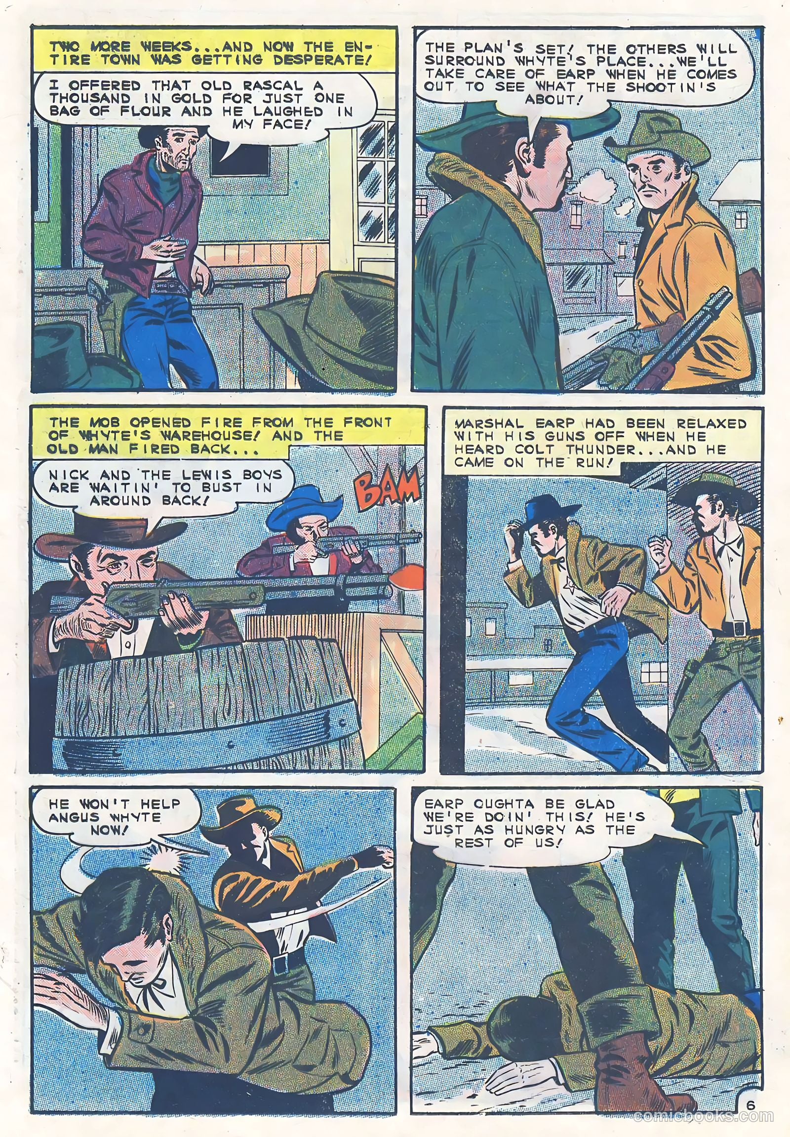 Wyatt Earp, Frontier Marshal #61 — page 20 of 36