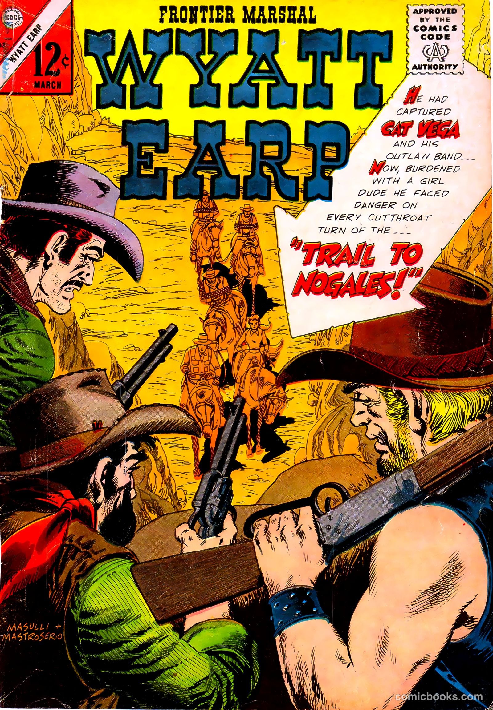 Wyatt Earp, Frontier Marshal #62 — page 1 of 36