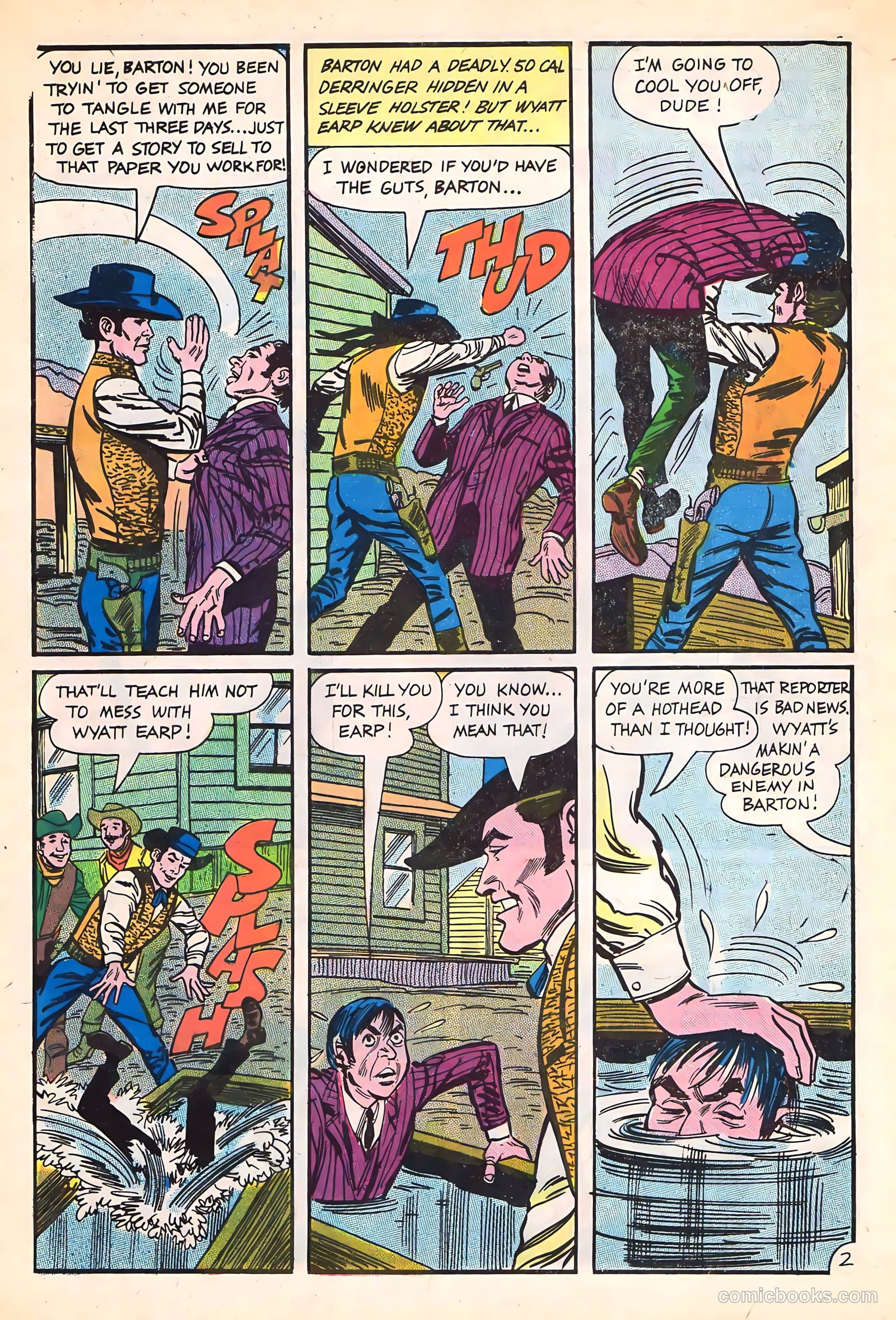 Wyatt Earp, Frontier Marshal #62 — page 4 of 36