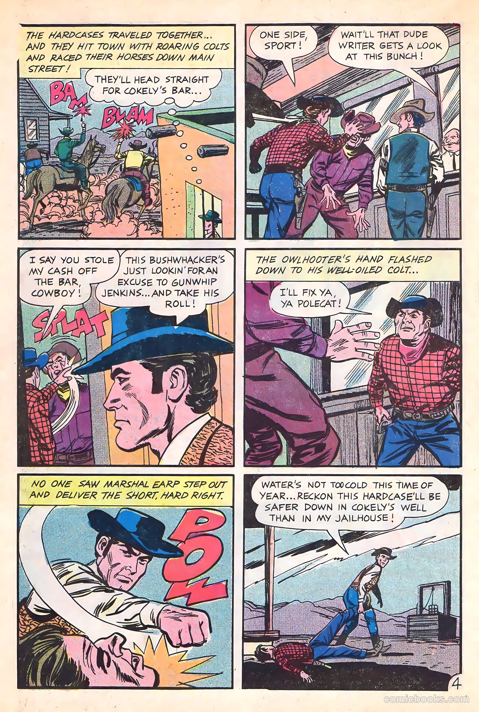 Wyatt Earp, Frontier Marshal #62 — page 6 of 36