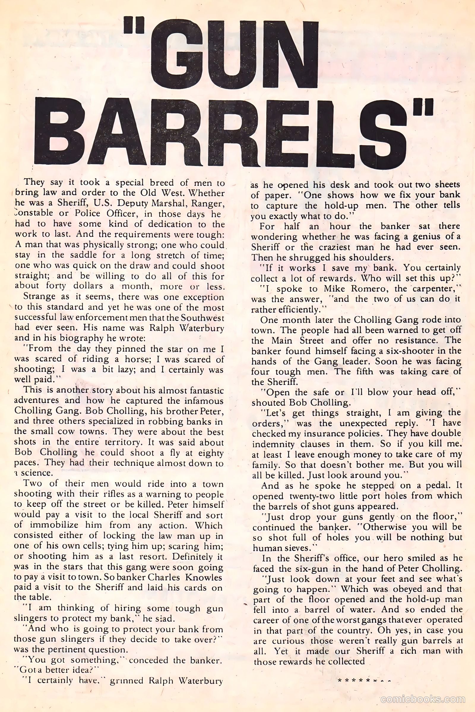 Wyatt Earp, Frontier Marshal #62 — page 13 of 36