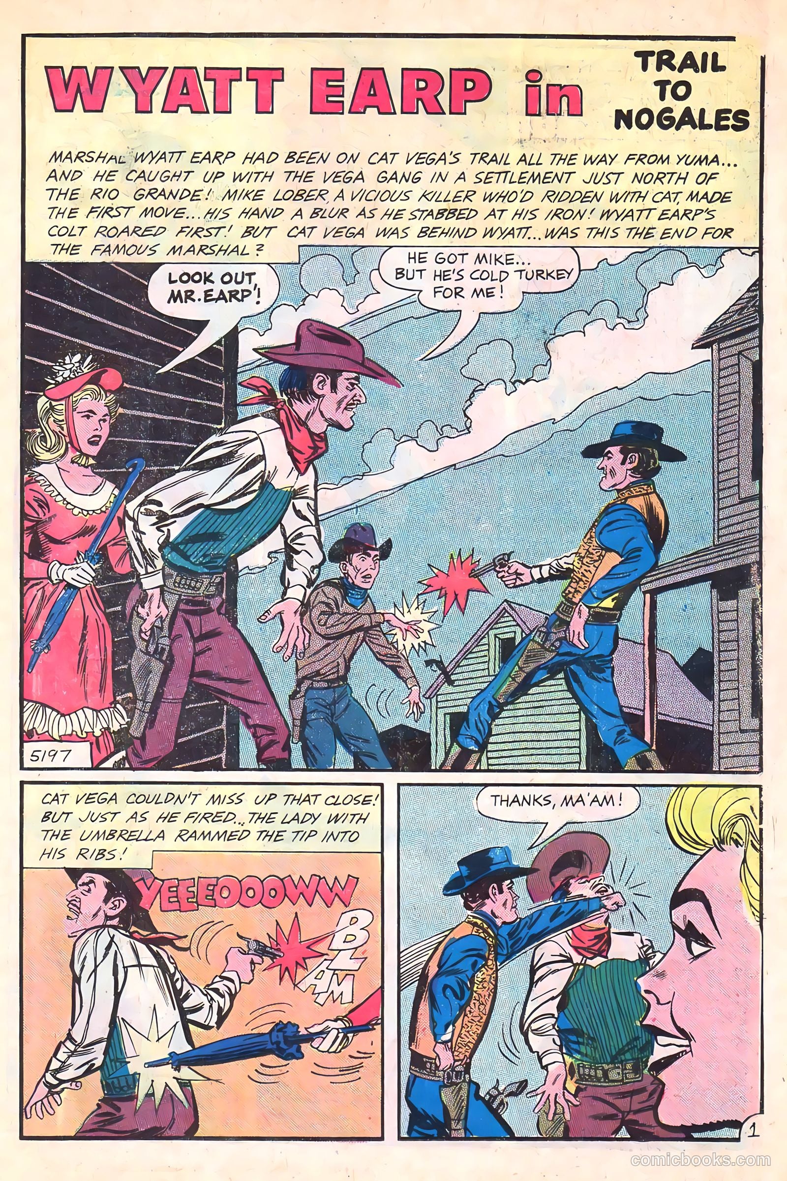 Wyatt Earp, Frontier Marshal #62 — page 15 of 36
