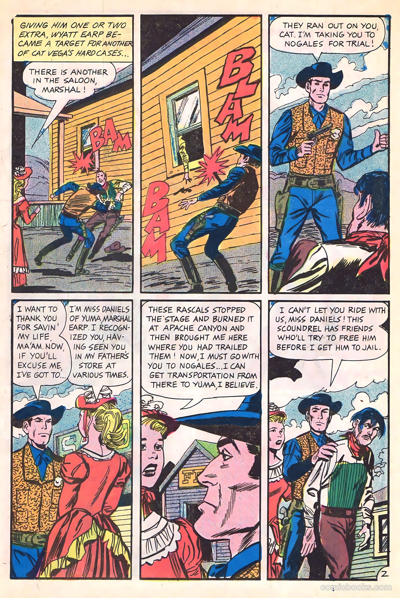 Wyatt Earp, Frontier Marshal #62 — page 16 of 36
