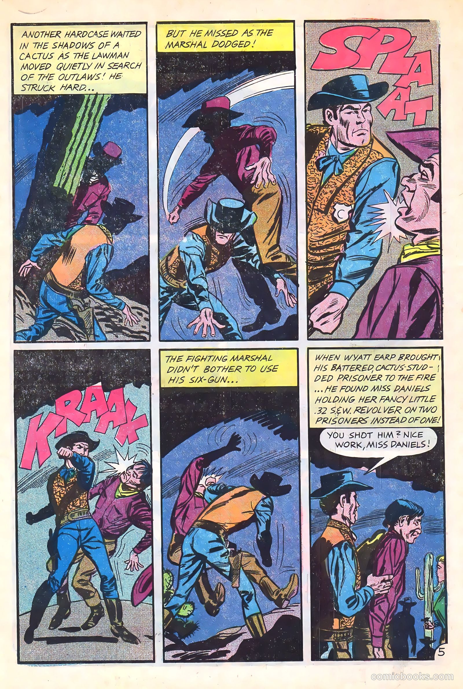 Wyatt Earp, Frontier Marshal #62 — page 19 of 36