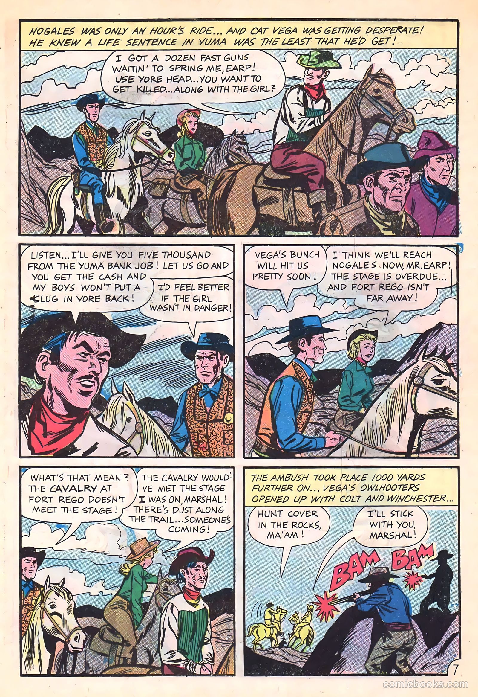 Wyatt Earp, Frontier Marshal #62 — page 21 of 36