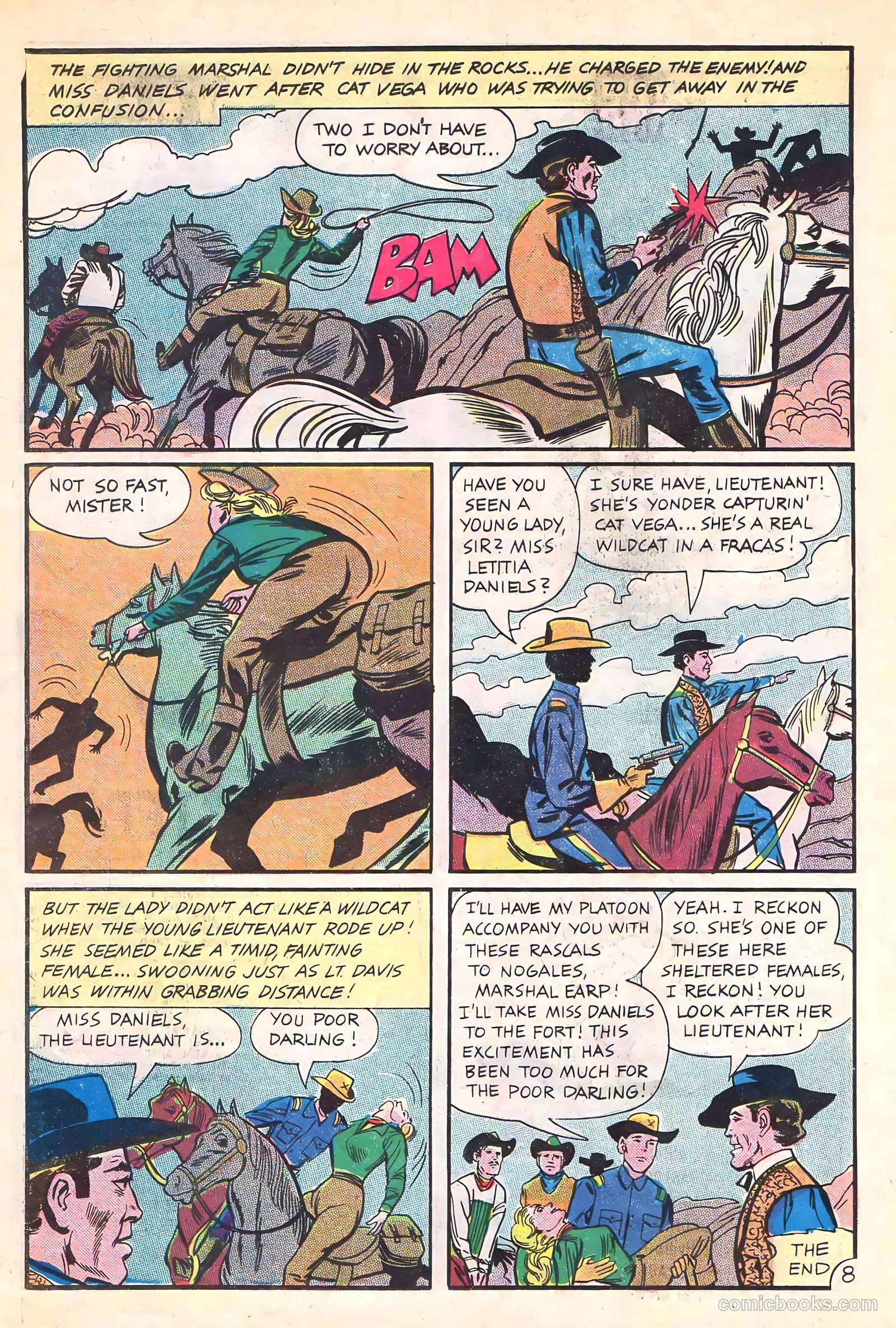 Wyatt Earp, Frontier Marshal #62 — page 22 of 36