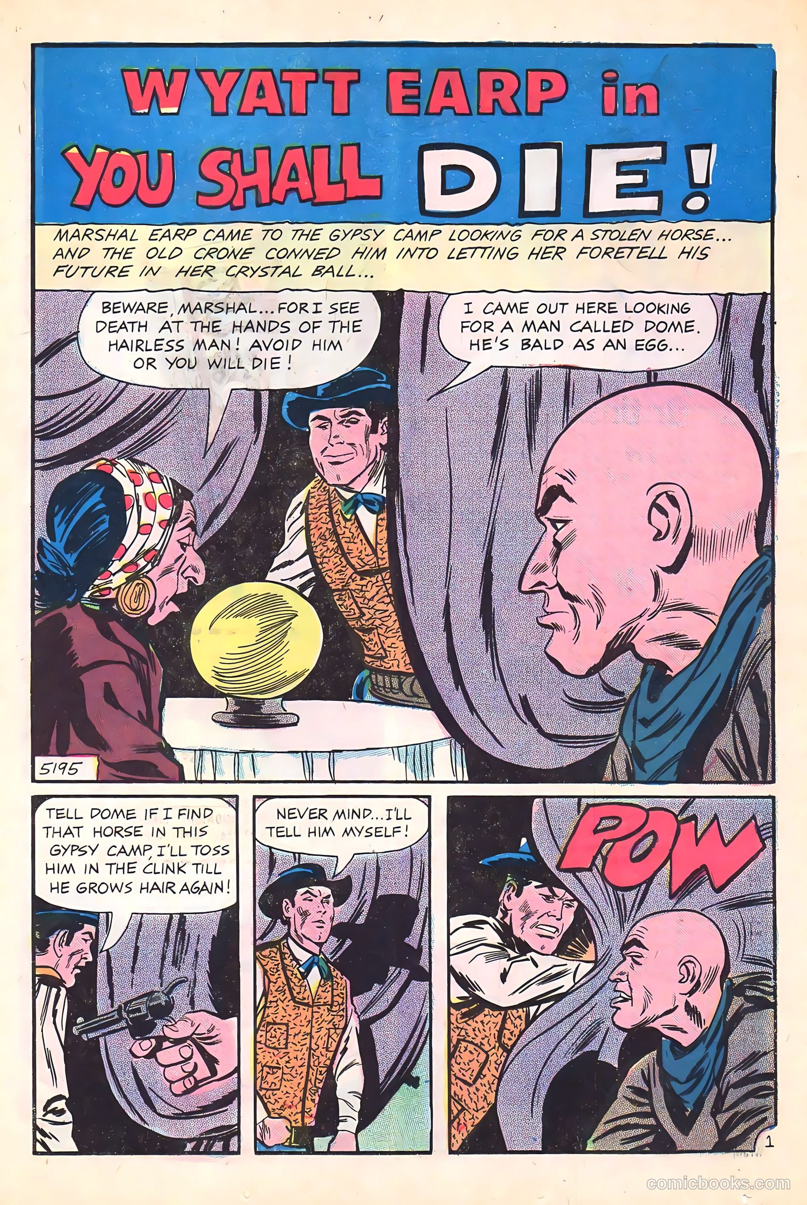 Wyatt Earp, Frontier Marshal #62 — page 25 of 36