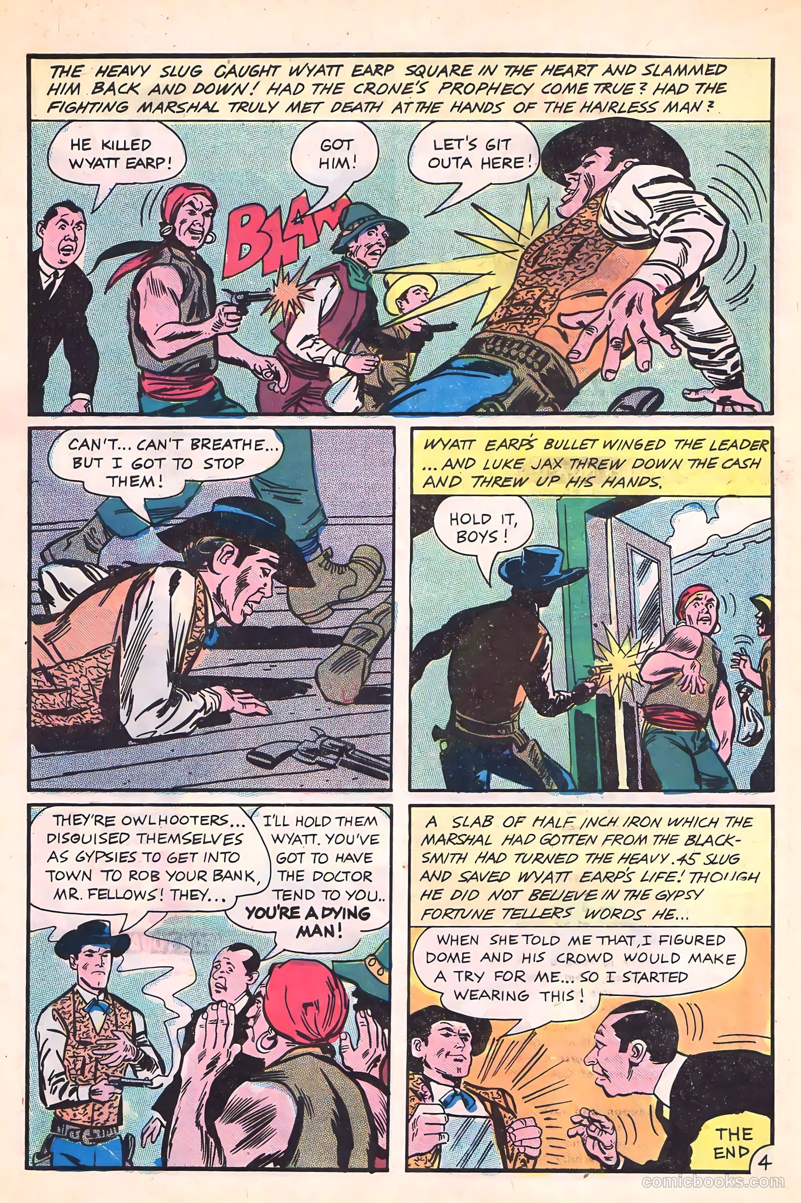 Wyatt Earp, Frontier Marshal #62 — page 28 of 36