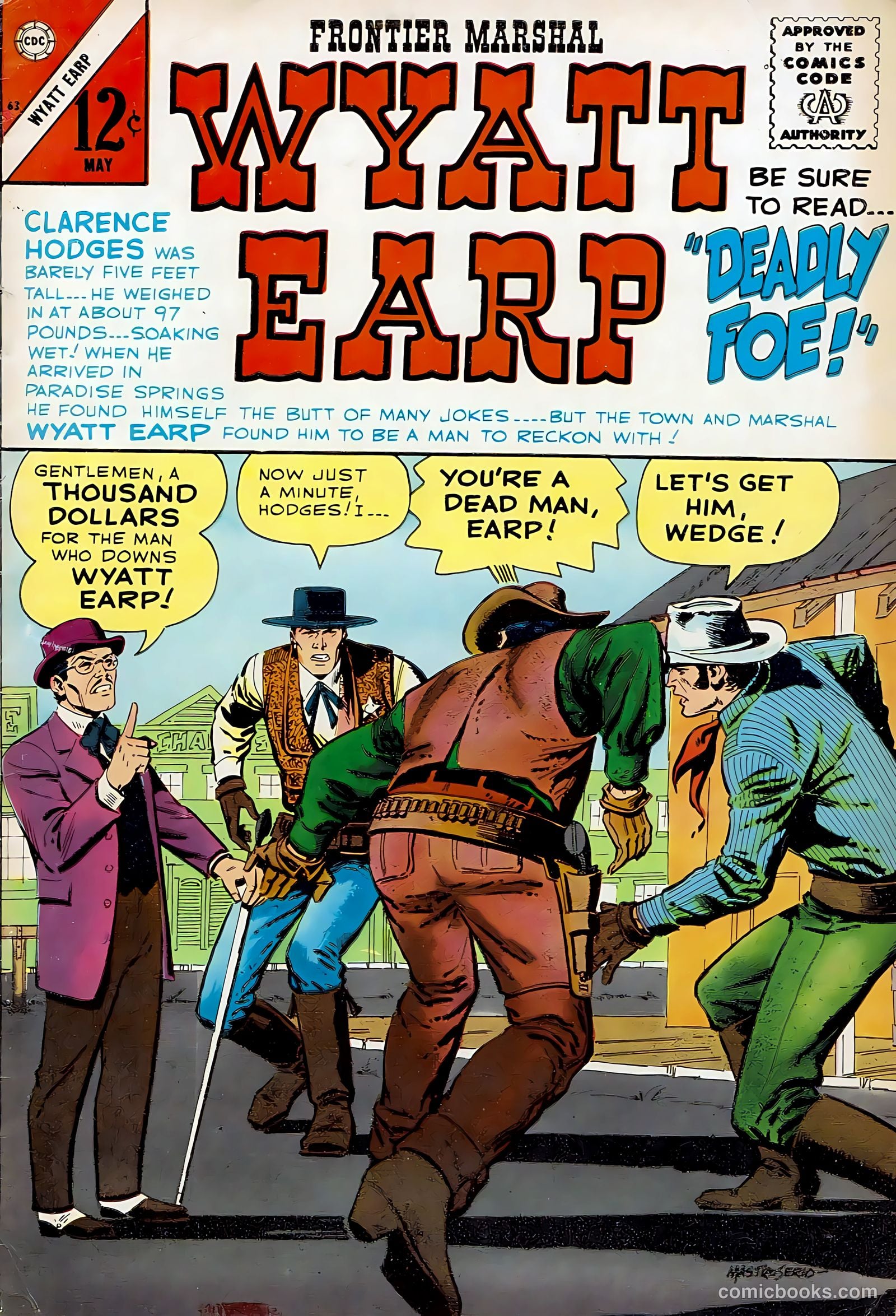 Wyatt Earp, Frontier Marshal #63 — page 1 of 35