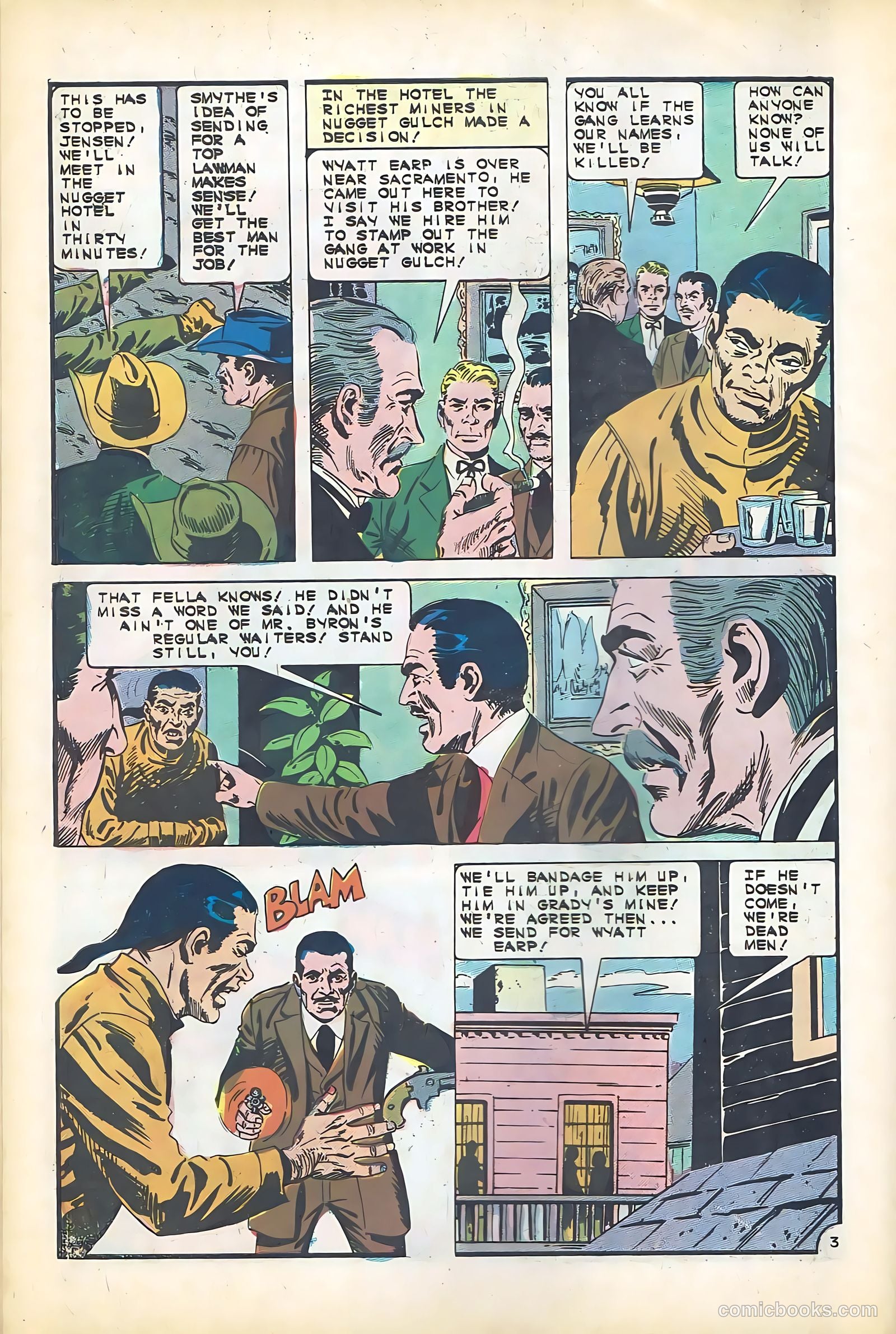 Wyatt Earp, Frontier Marshal #63 — page 6 of 35