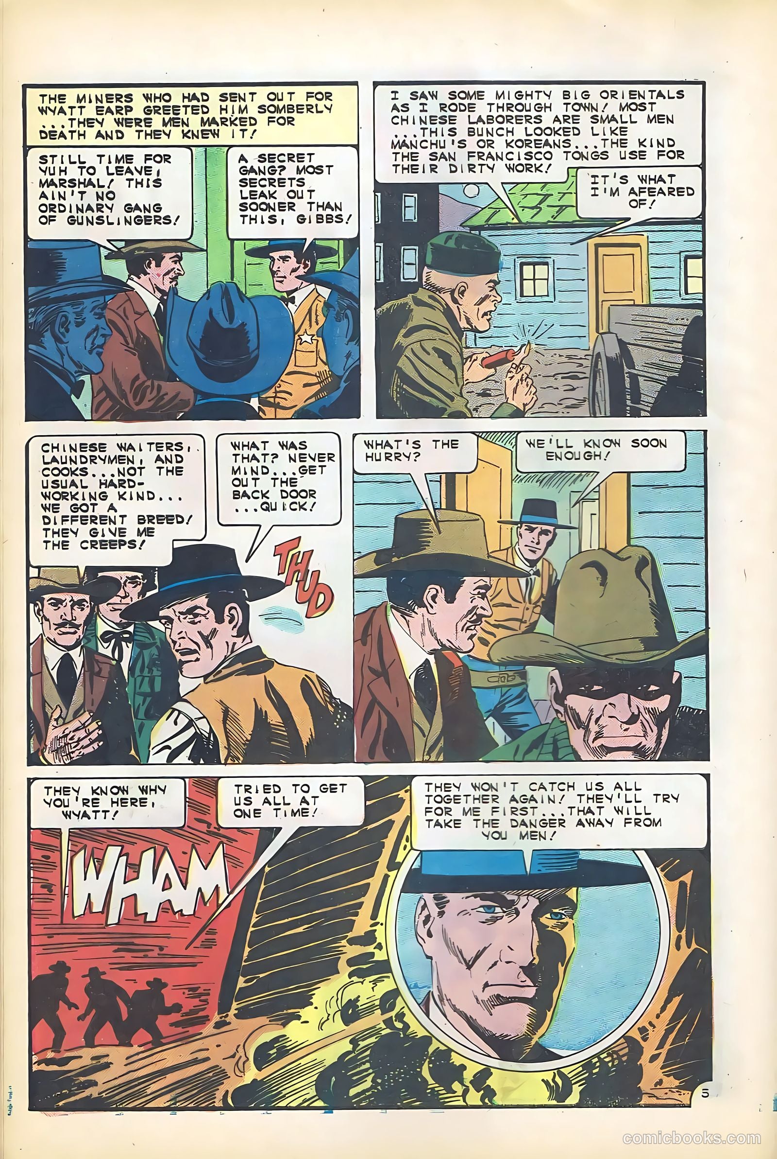 Wyatt Earp, Frontier Marshal #63 — page 8 of 35