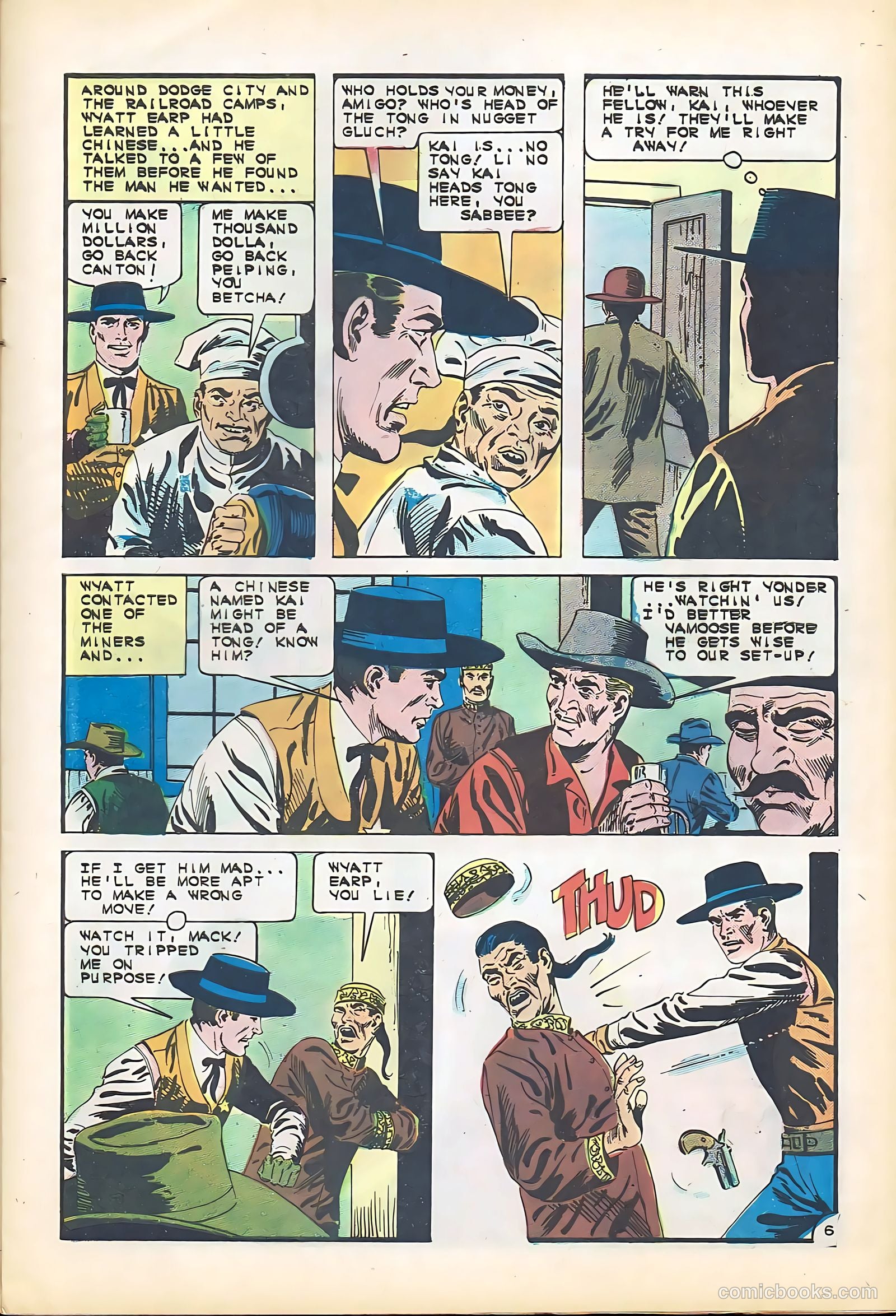 Wyatt Earp, Frontier Marshal #63 — page 9 of 35