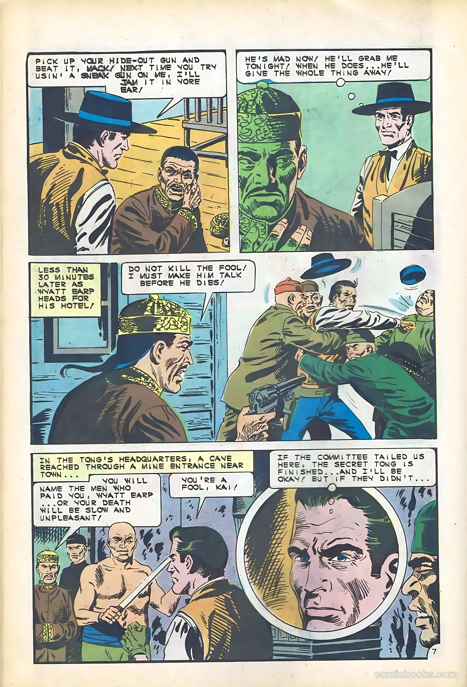 Wyatt Earp, Frontier Marshal #63 — page 10 of 35