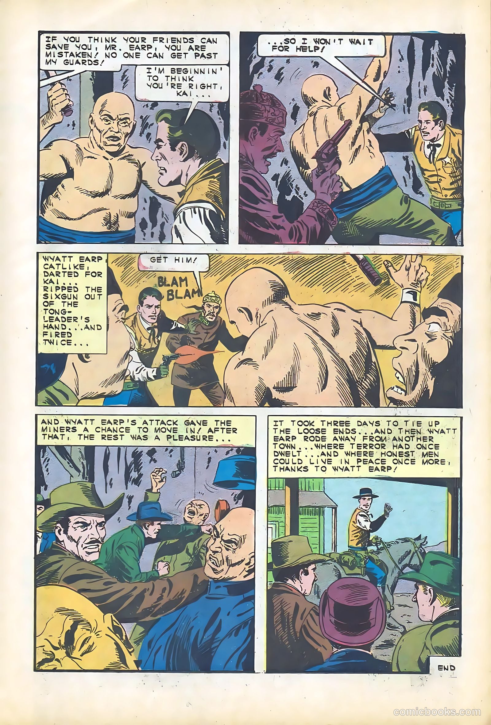 Wyatt Earp, Frontier Marshal #63 — page 11 of 35