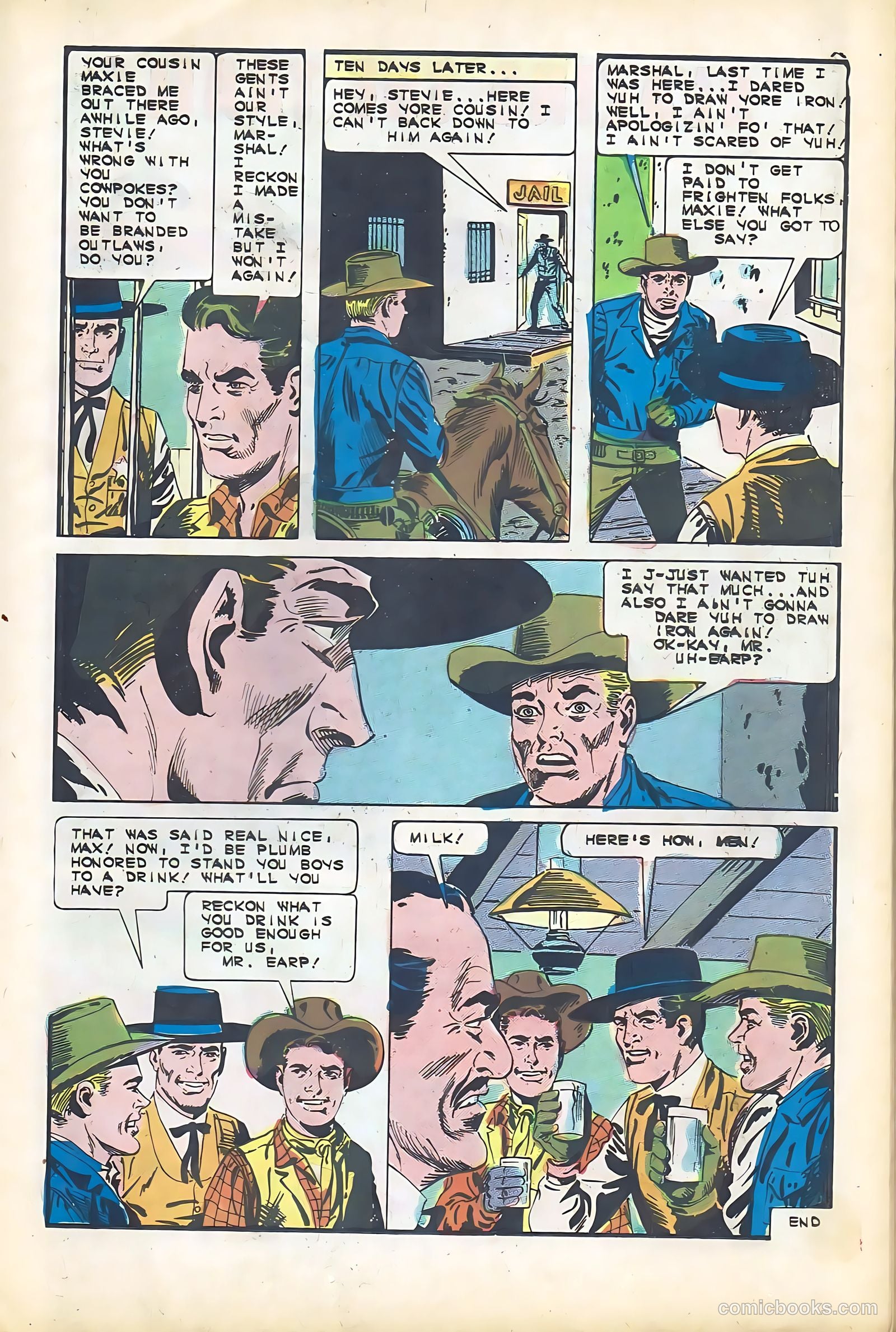 Wyatt Earp, Frontier Marshal #63 — page 15 of 35