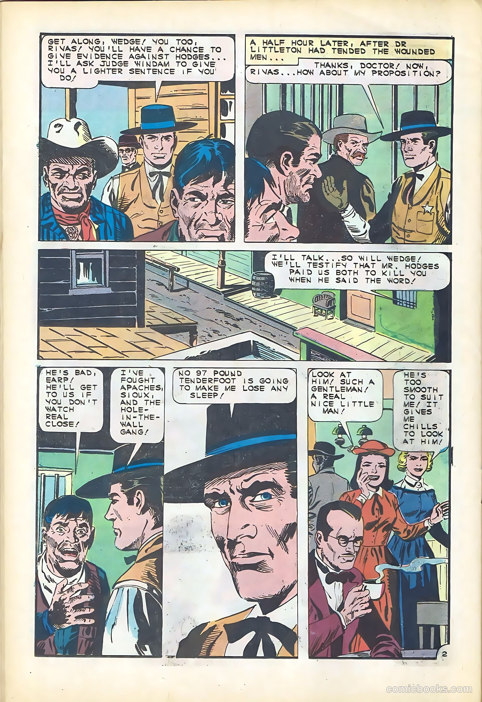 Wyatt Earp, Frontier Marshal #63 — page 25 of 35