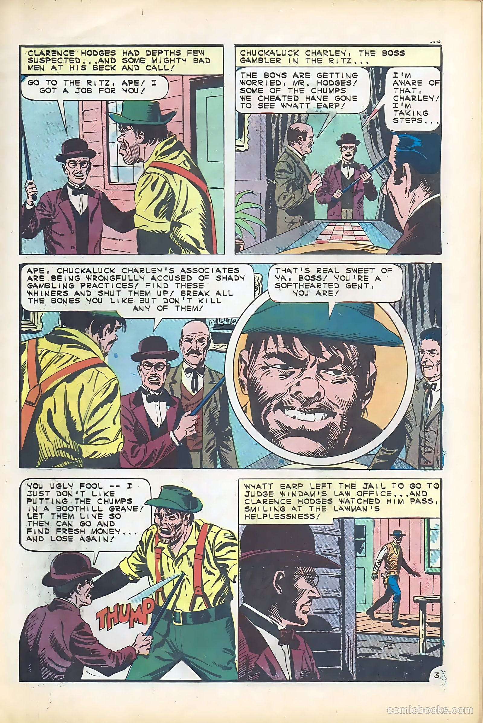 Wyatt Earp, Frontier Marshal #63 — page 26 of 35