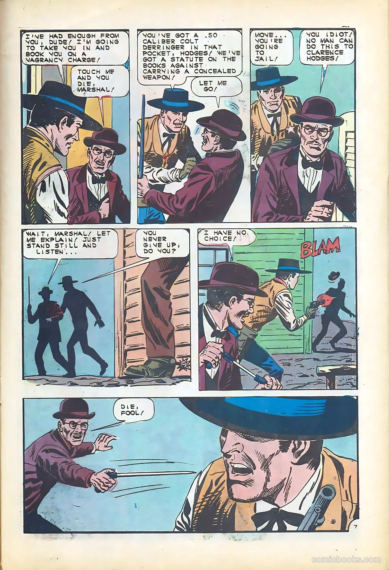 Wyatt Earp, Frontier Marshal #63 — page 30 of 35