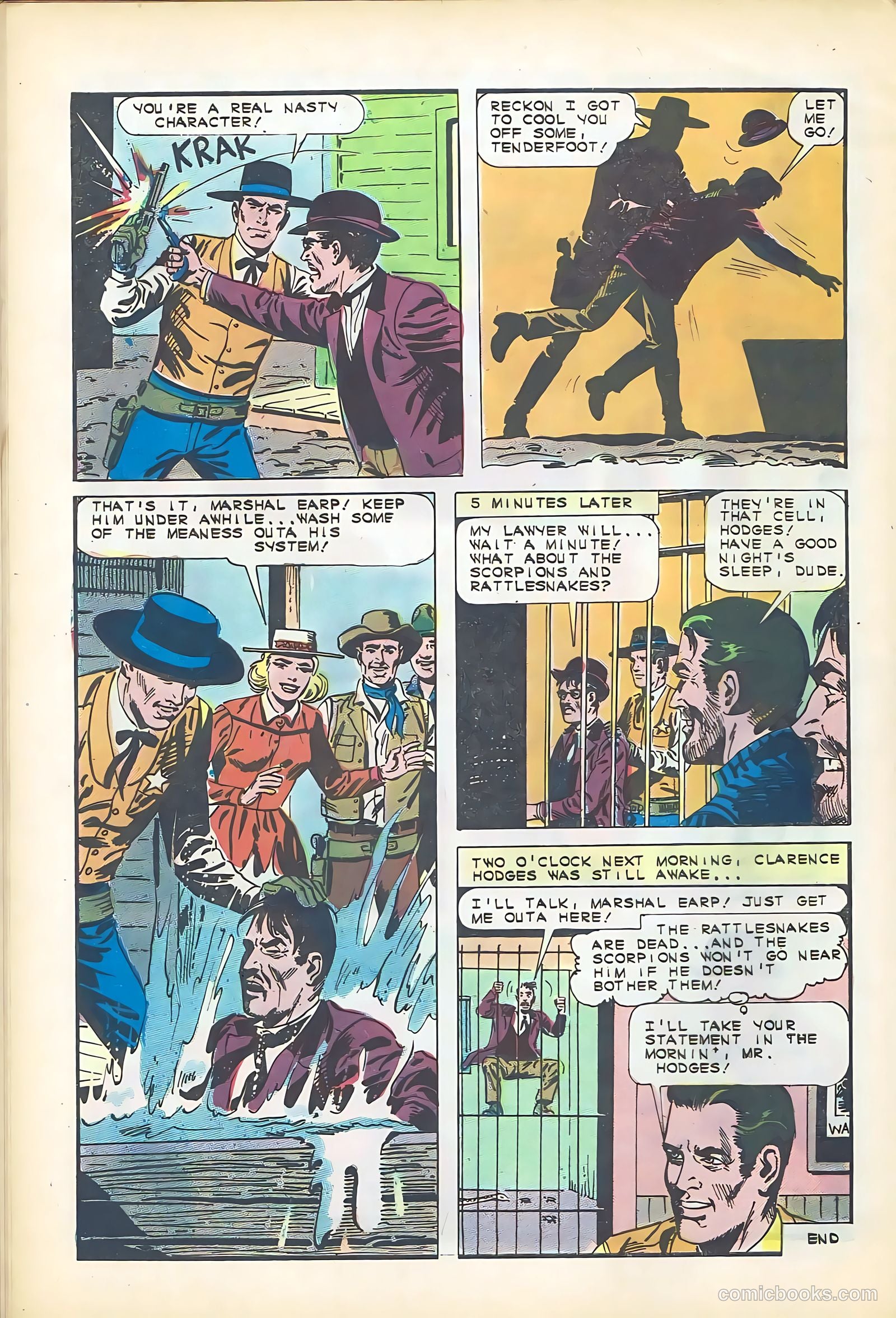 Wyatt Earp, Frontier Marshal #63 — page 31 of 35