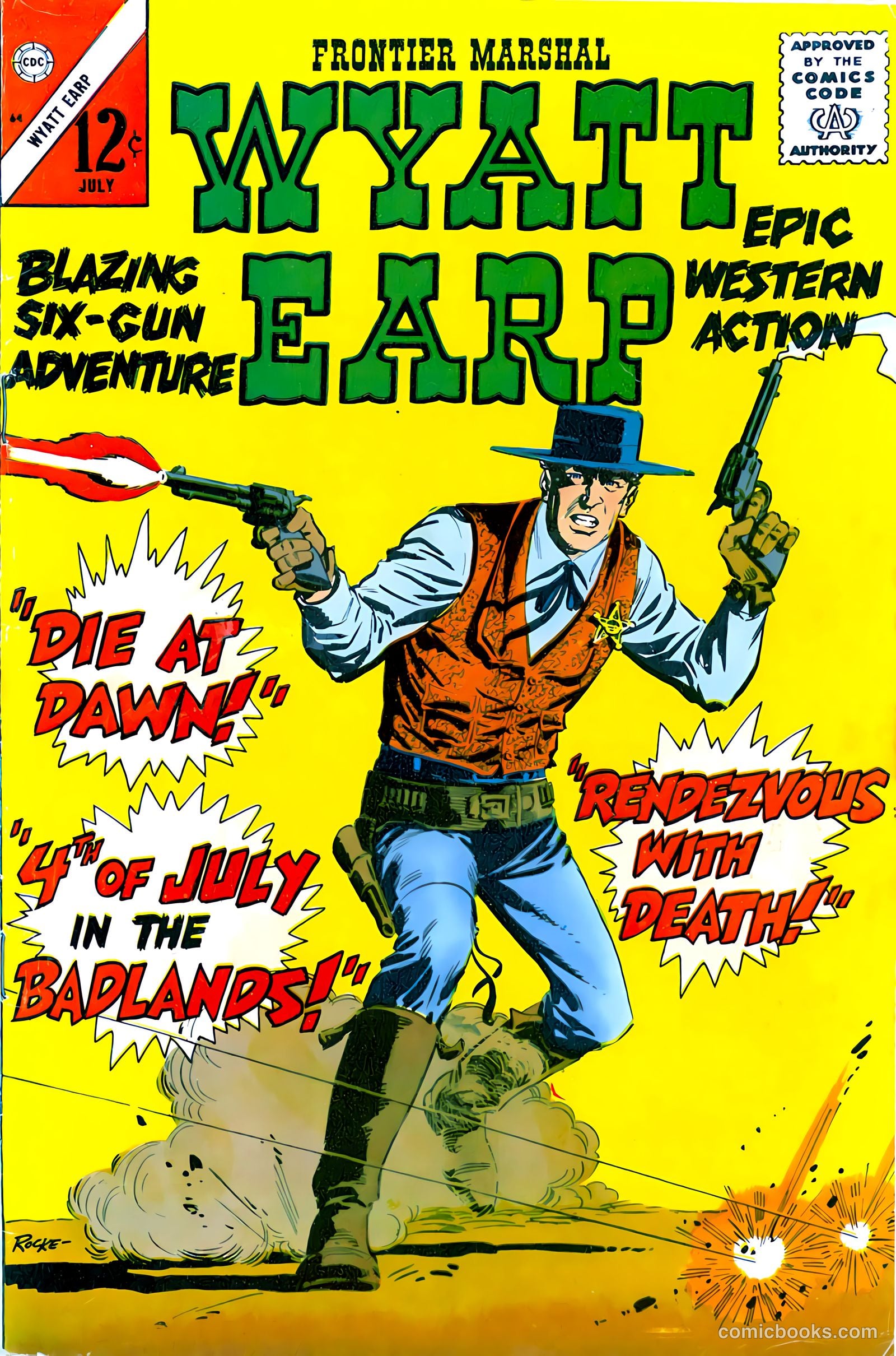 Wyatt Earp, Frontier Marshal #64 — page 1 of 36