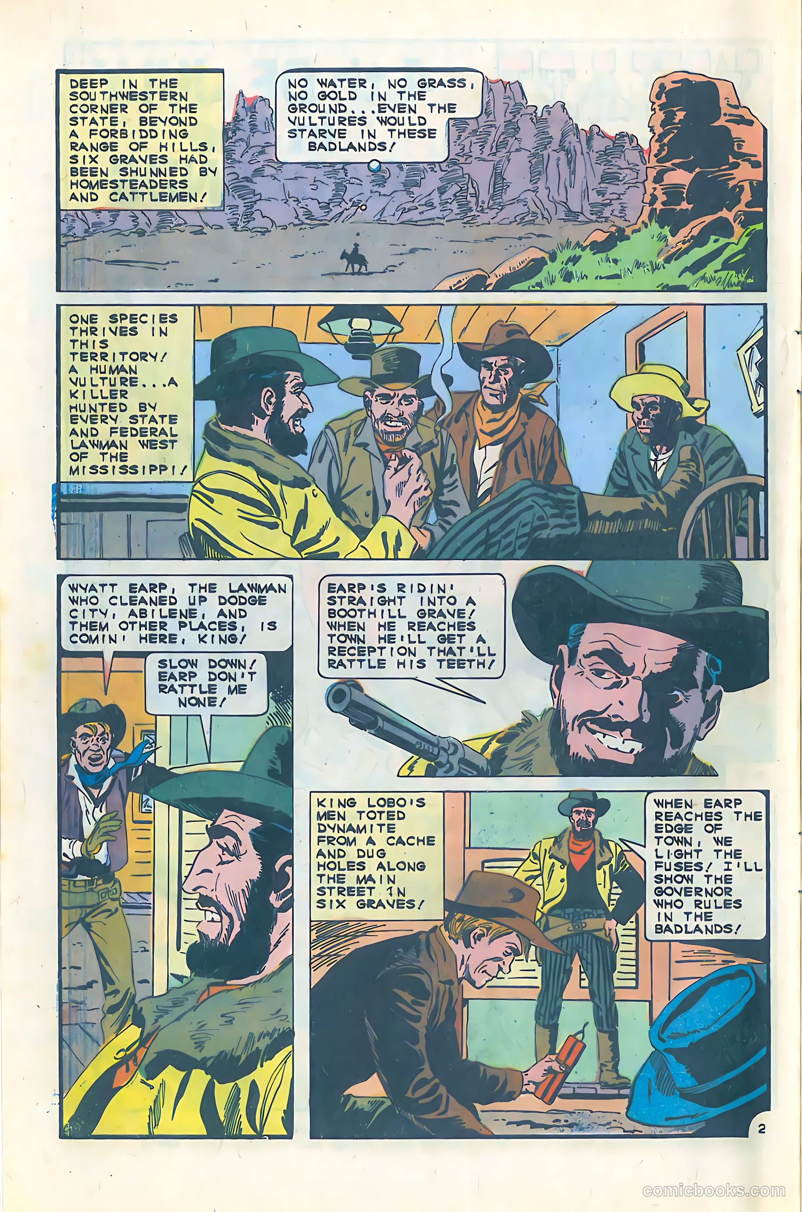 Wyatt Earp, Frontier Marshal #64 — page 4 of 36