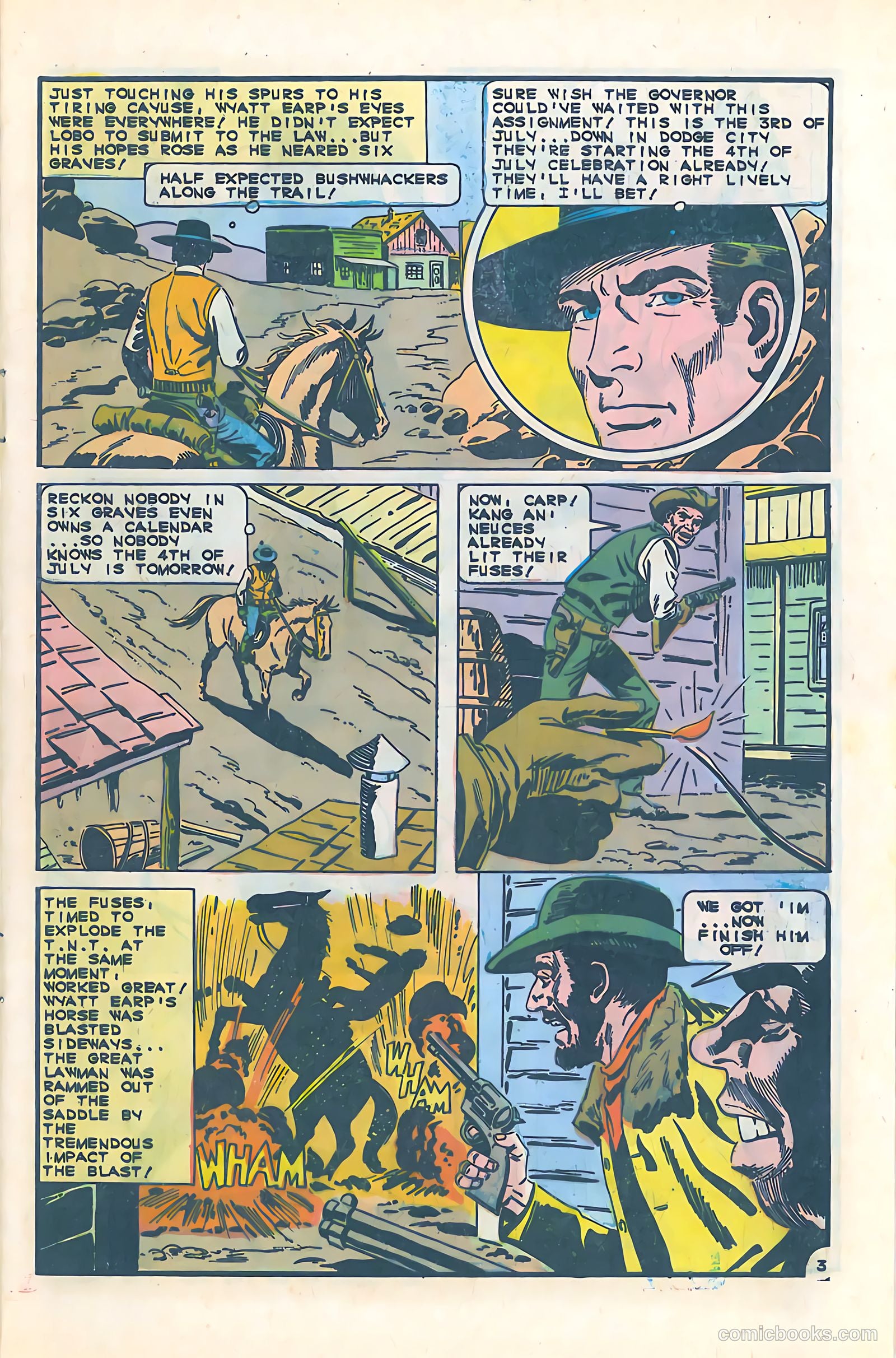 Wyatt Earp, Frontier Marshal #64 — page 5 of 36