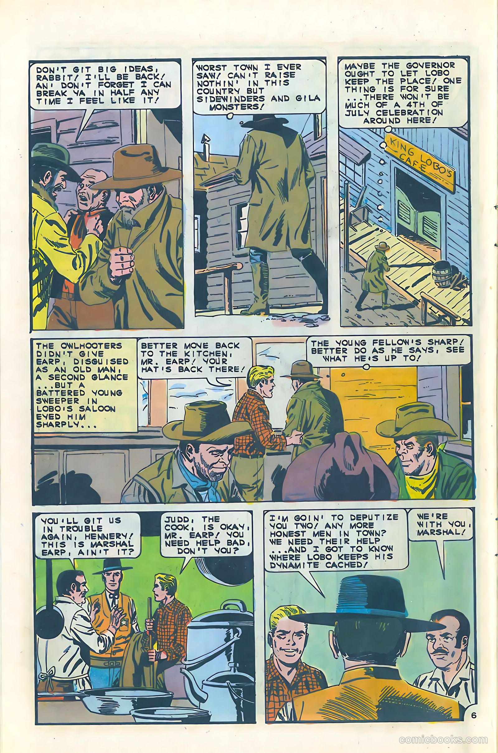 Wyatt Earp, Frontier Marshal #64 — page 10 of 36