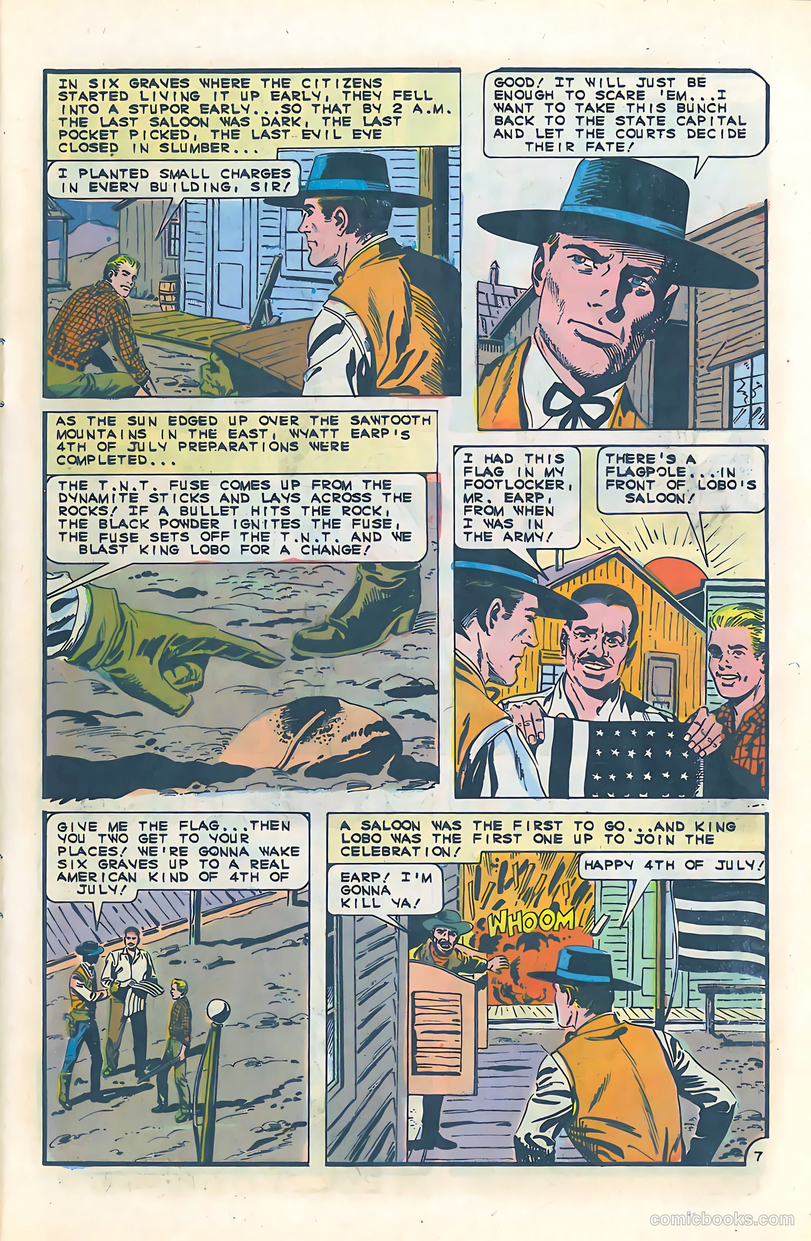 Wyatt Earp, Frontier Marshal #64 — page 11 of 36