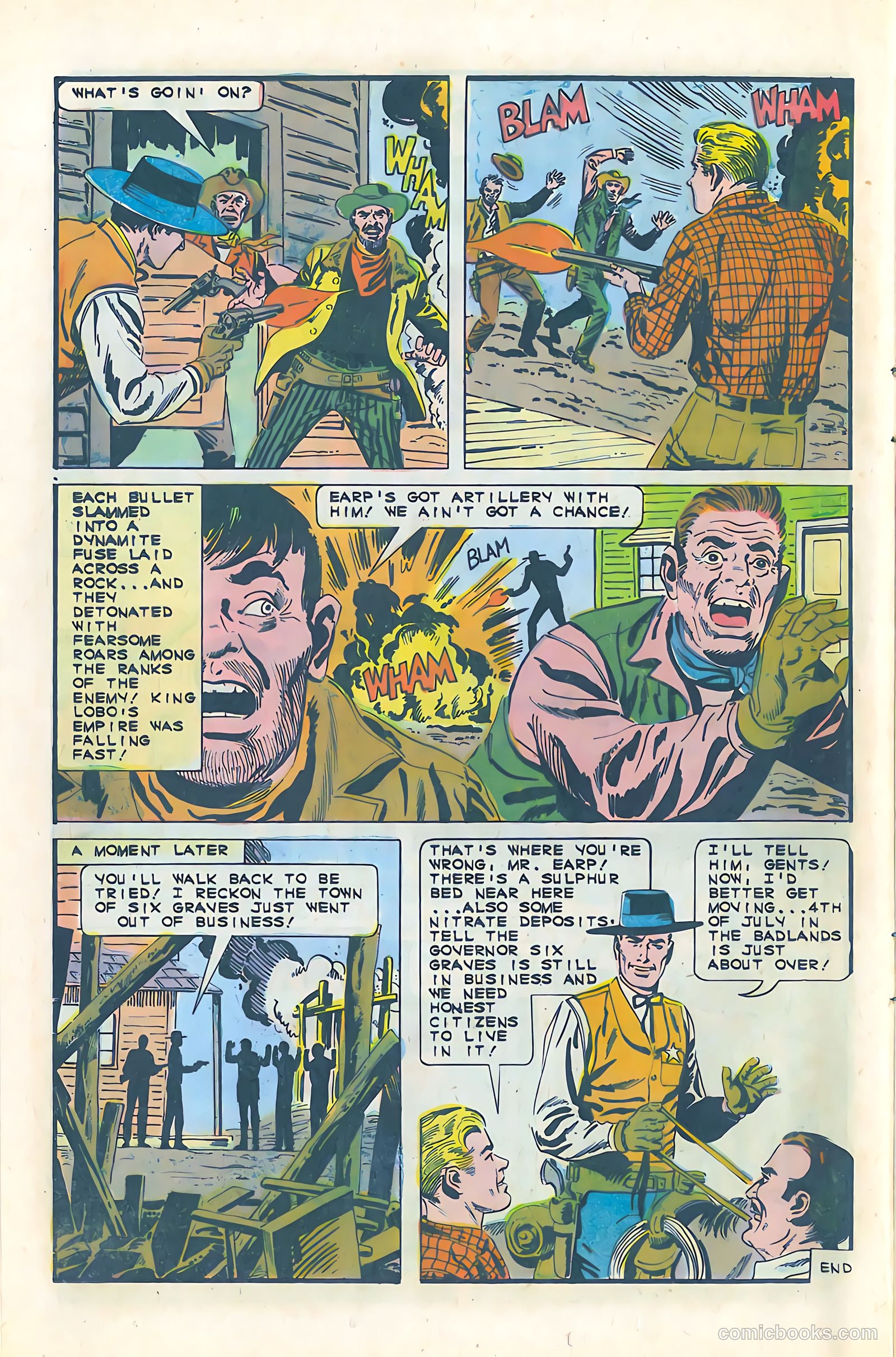 Wyatt Earp, Frontier Marshal #64 — page 12 of 36