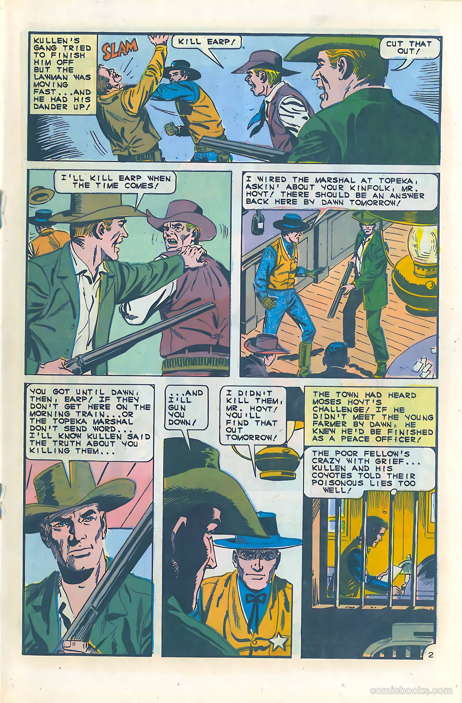 Wyatt Earp, Frontier Marshal #64 — page 19 of 36