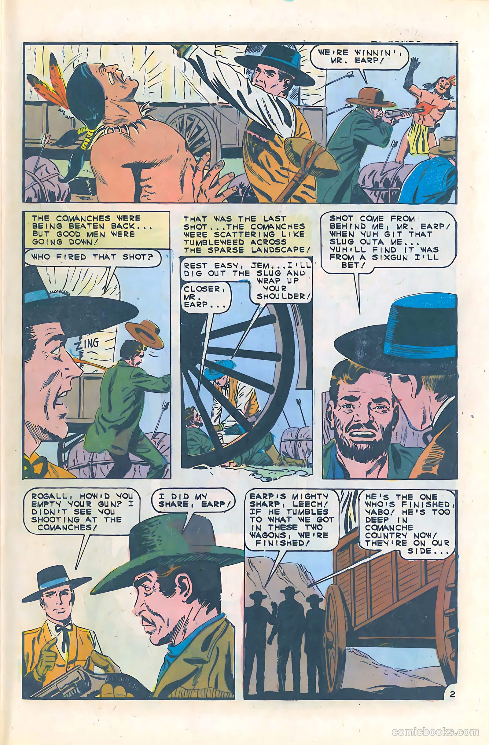 Wyatt Earp, Frontier Marshal #64 — page 25 of 36