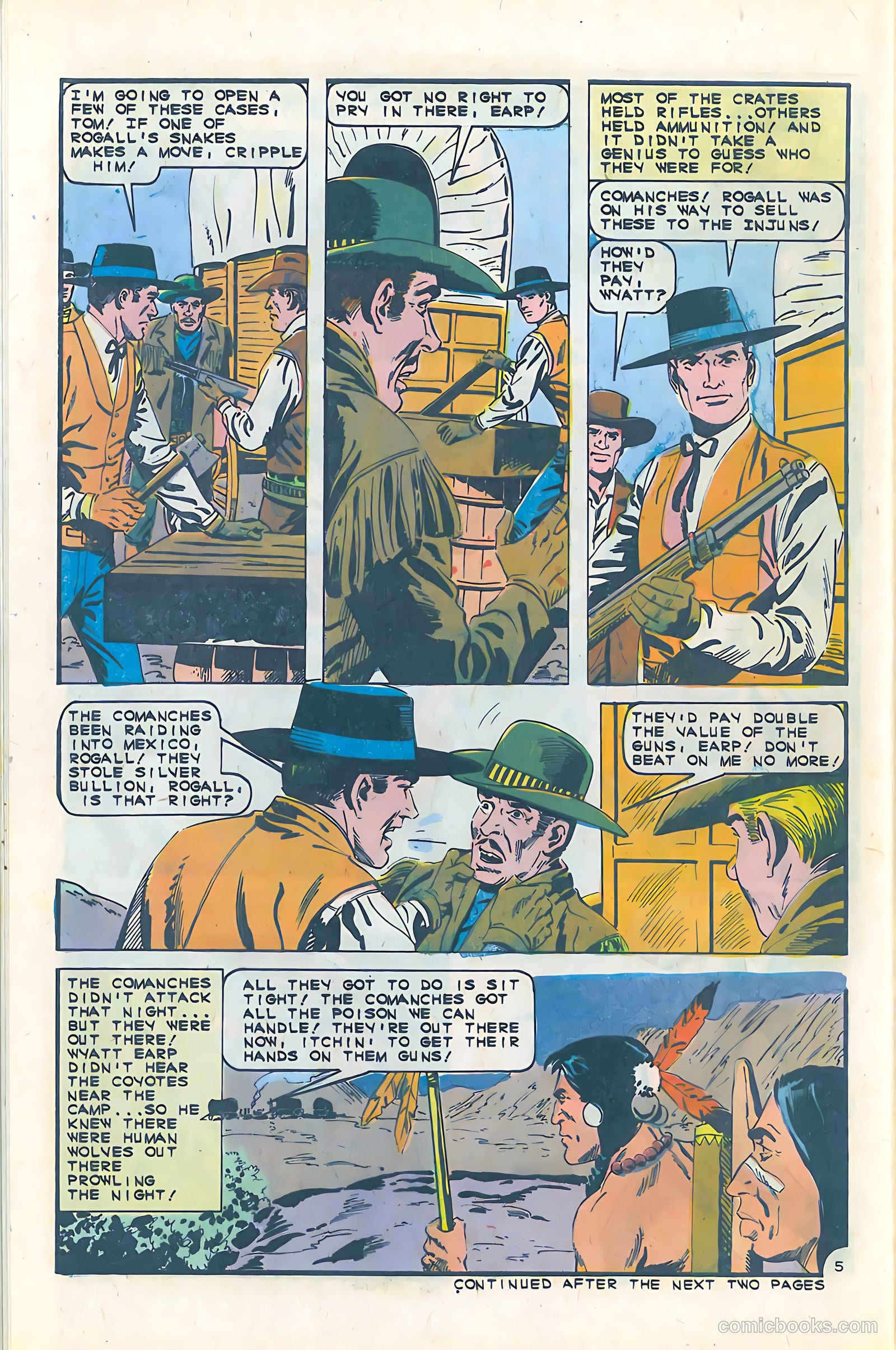 Wyatt Earp, Frontier Marshal #64 — page 28 of 36