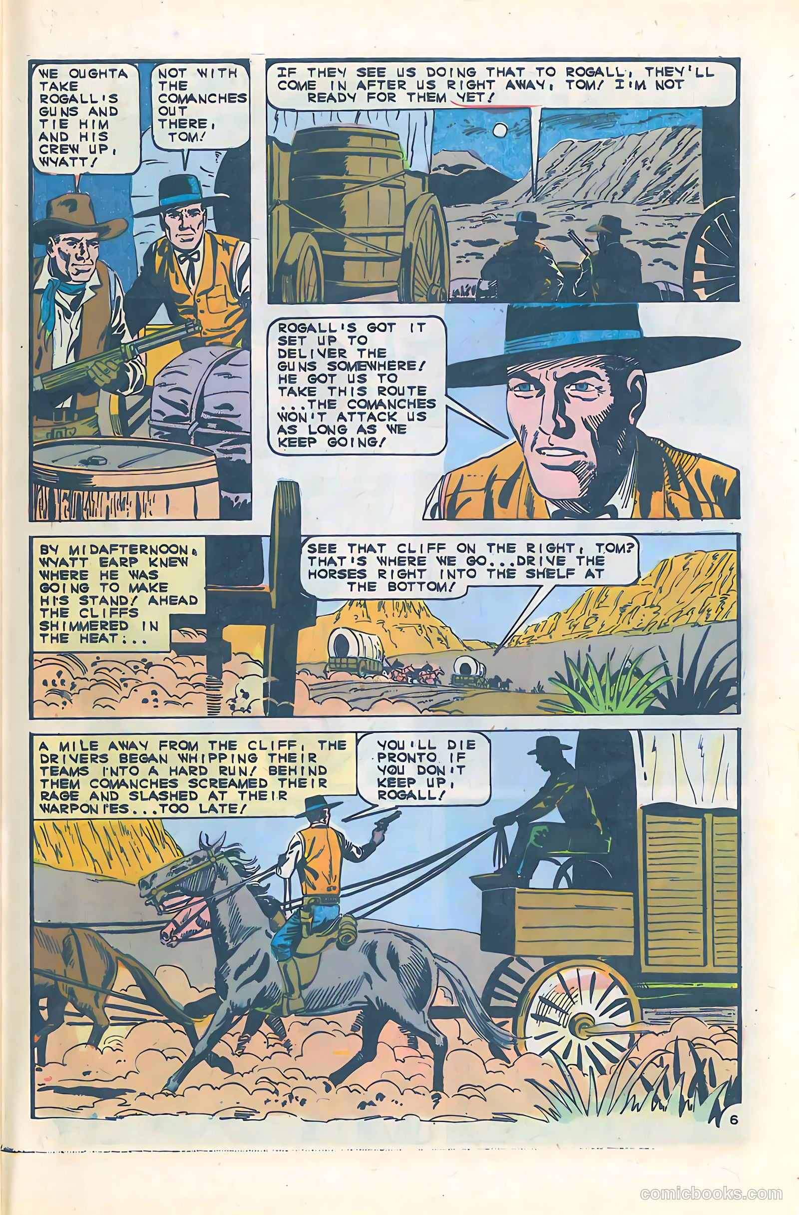 Wyatt Earp, Frontier Marshal #64 — page 31 of 36