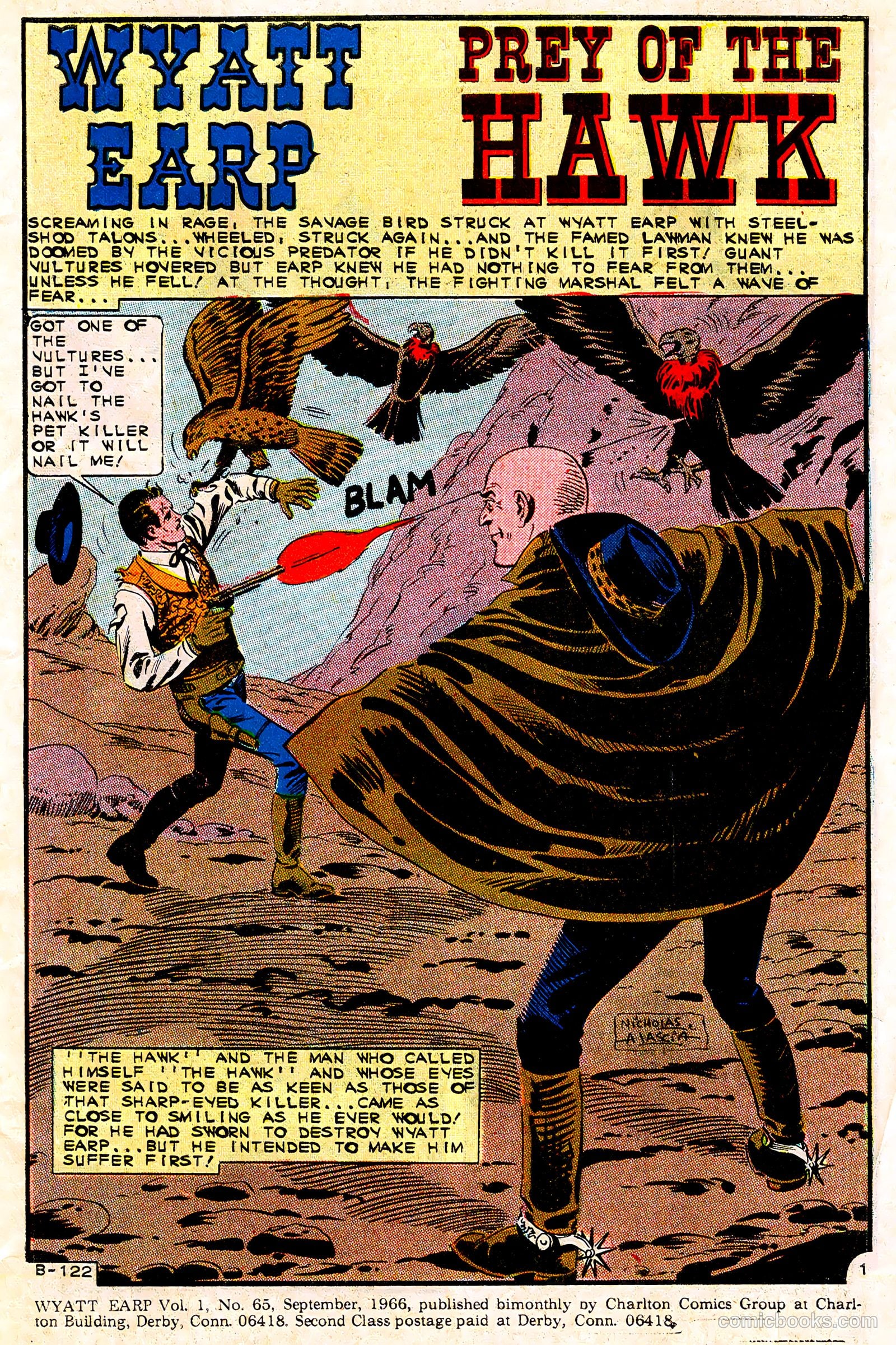 Wyatt Earp, Frontier Marshal #65 — page 3 of 36