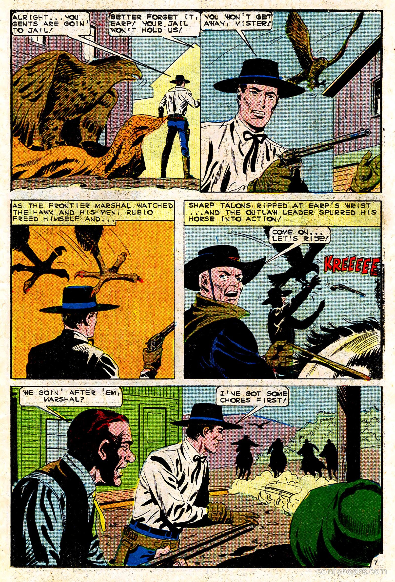Wyatt Earp, Frontier Marshal #65 — page 11 of 36