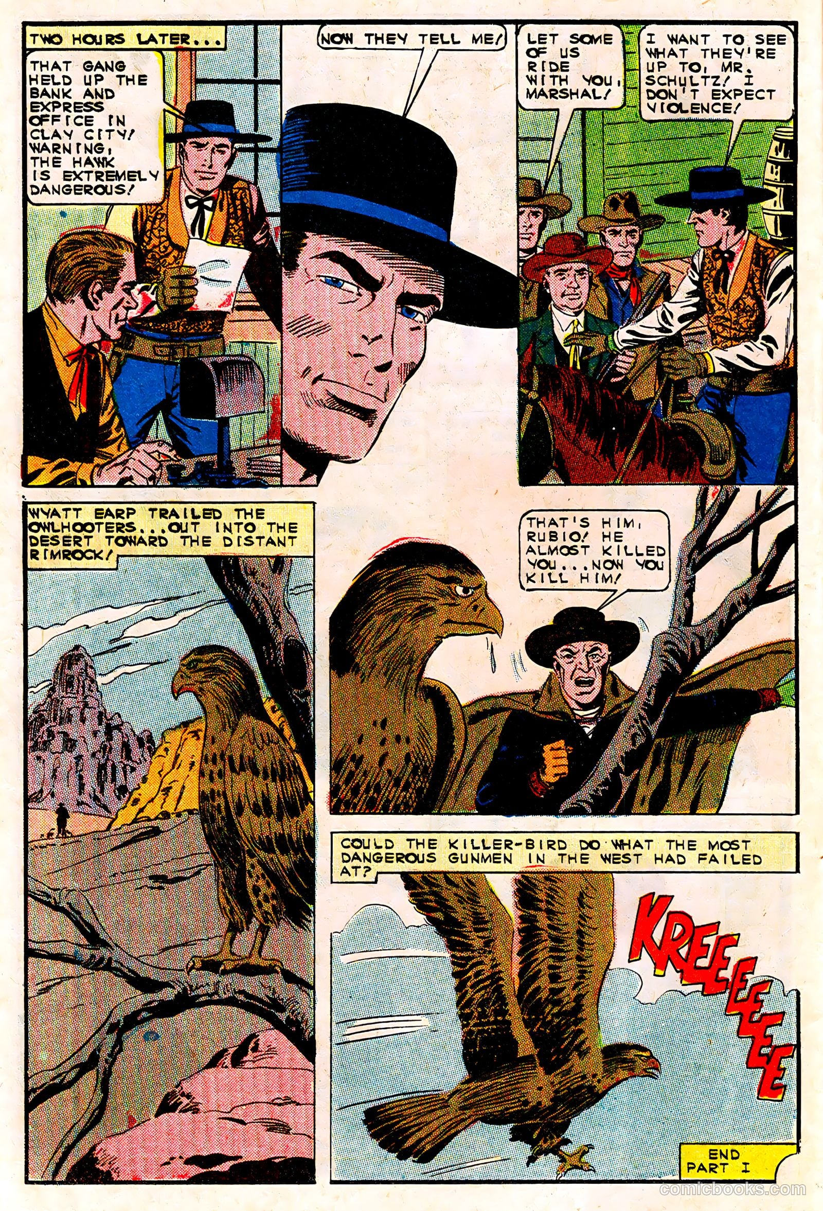 Wyatt Earp, Frontier Marshal #65 — page 12 of 36