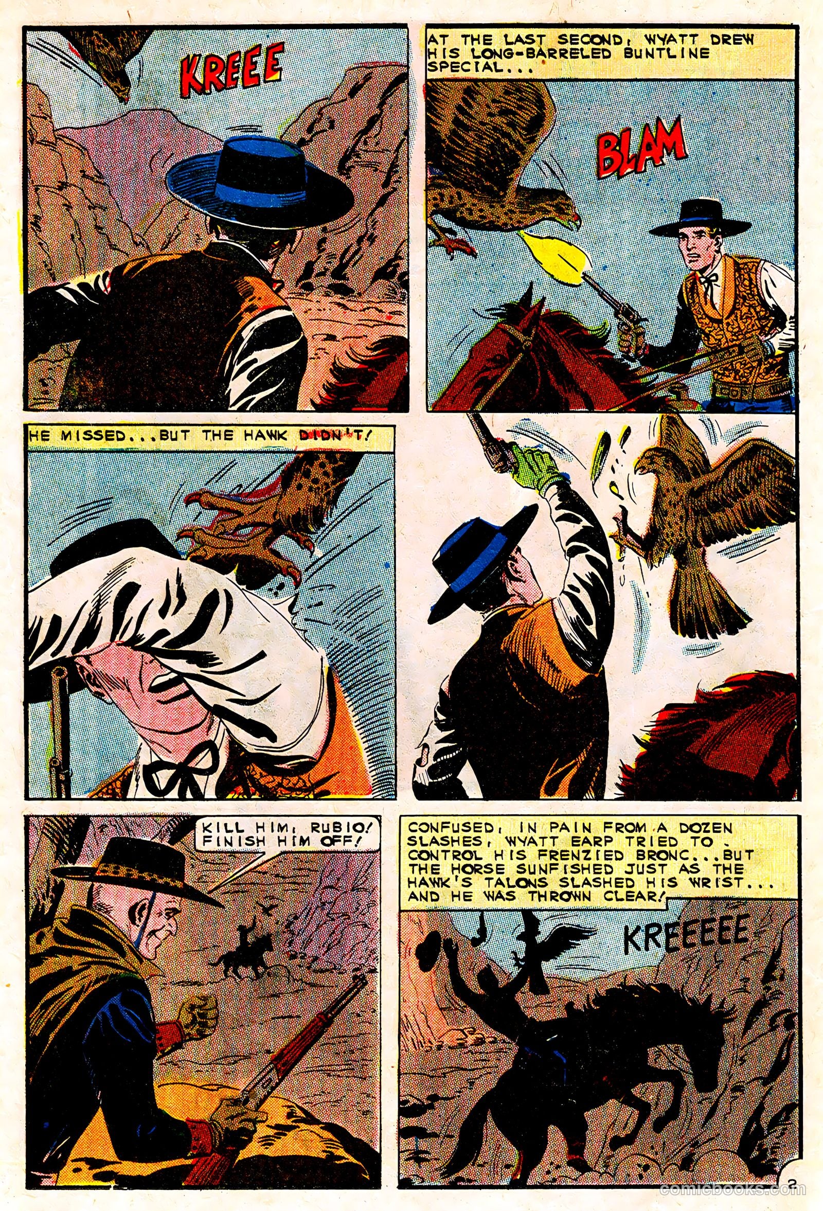 Wyatt Earp, Frontier Marshal #65 — page 16 of 36