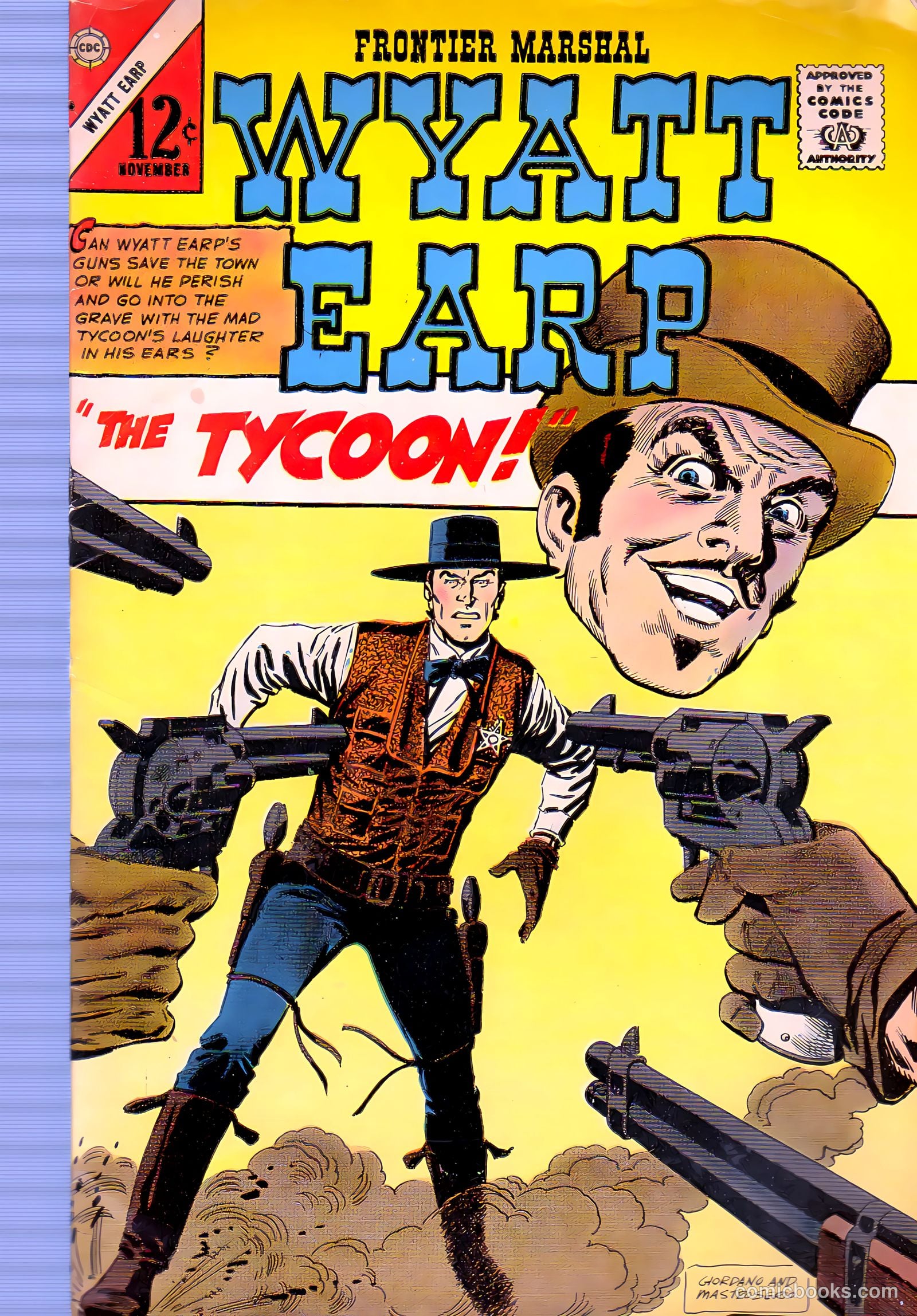 Wyatt Earp, Frontier Marshal #66 — page 1 of 36